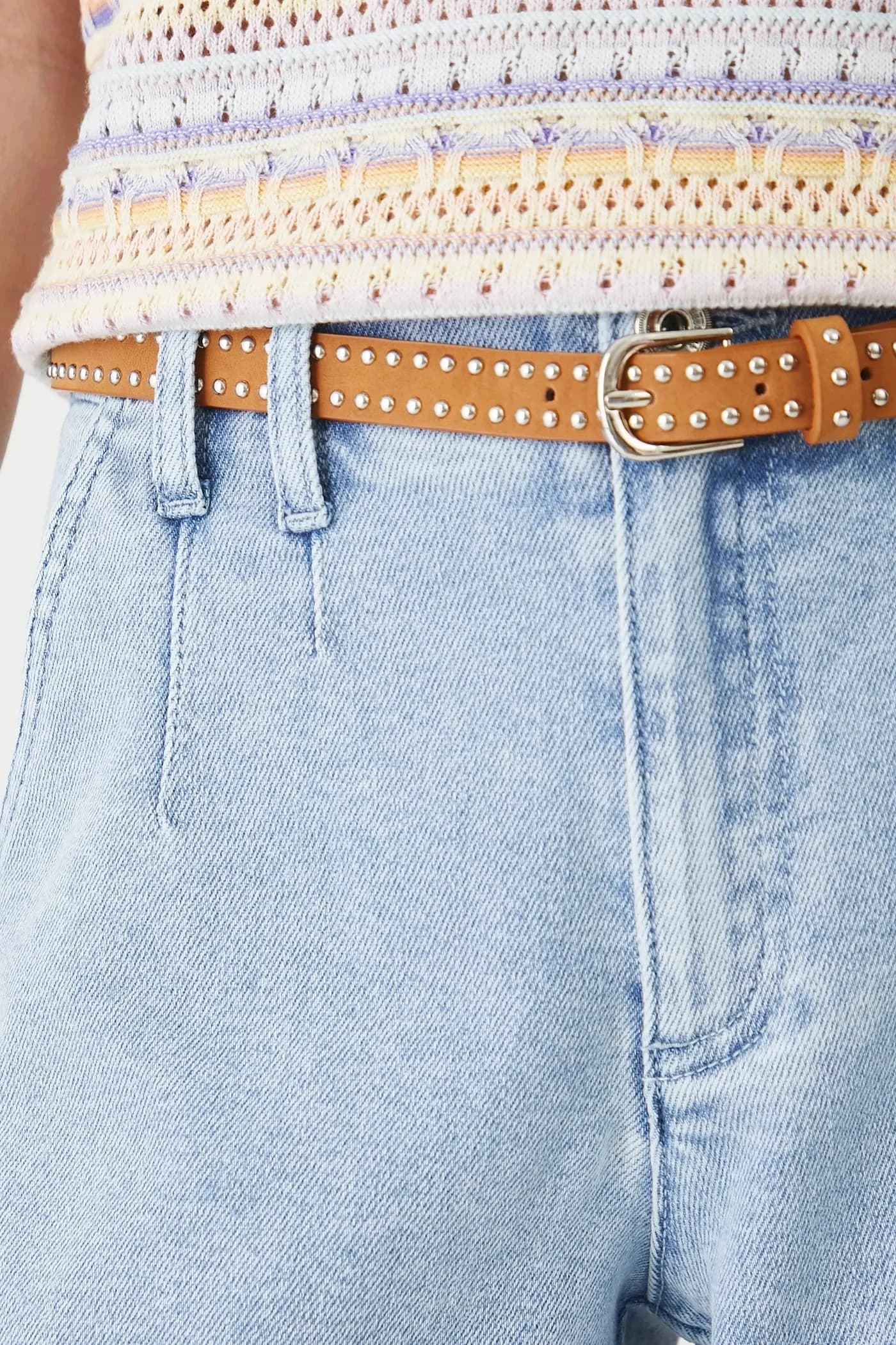 Джинсовые шорты - фото 4