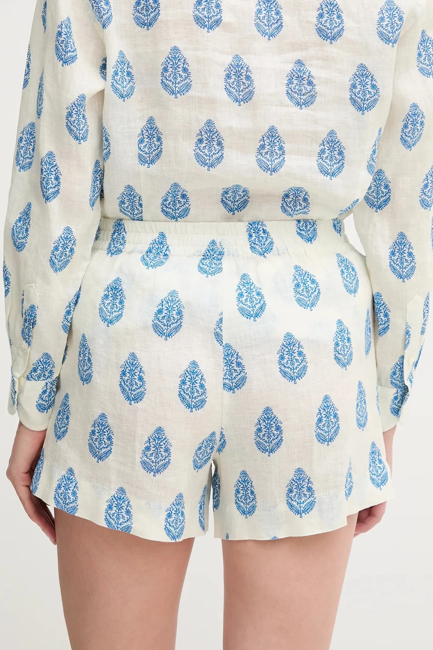 Льняные шорты - фото 3