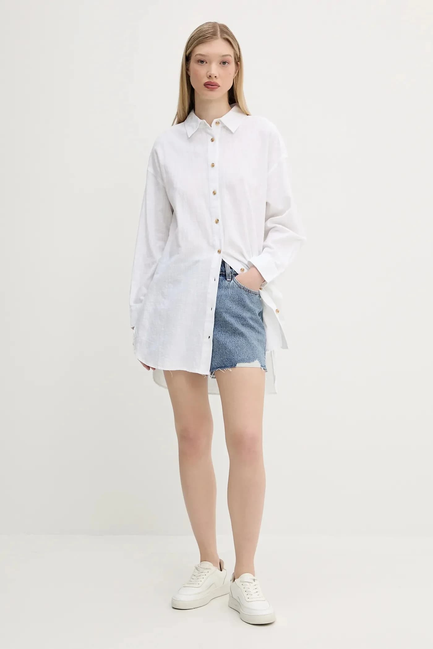 Джинсовые шорты - фото 2