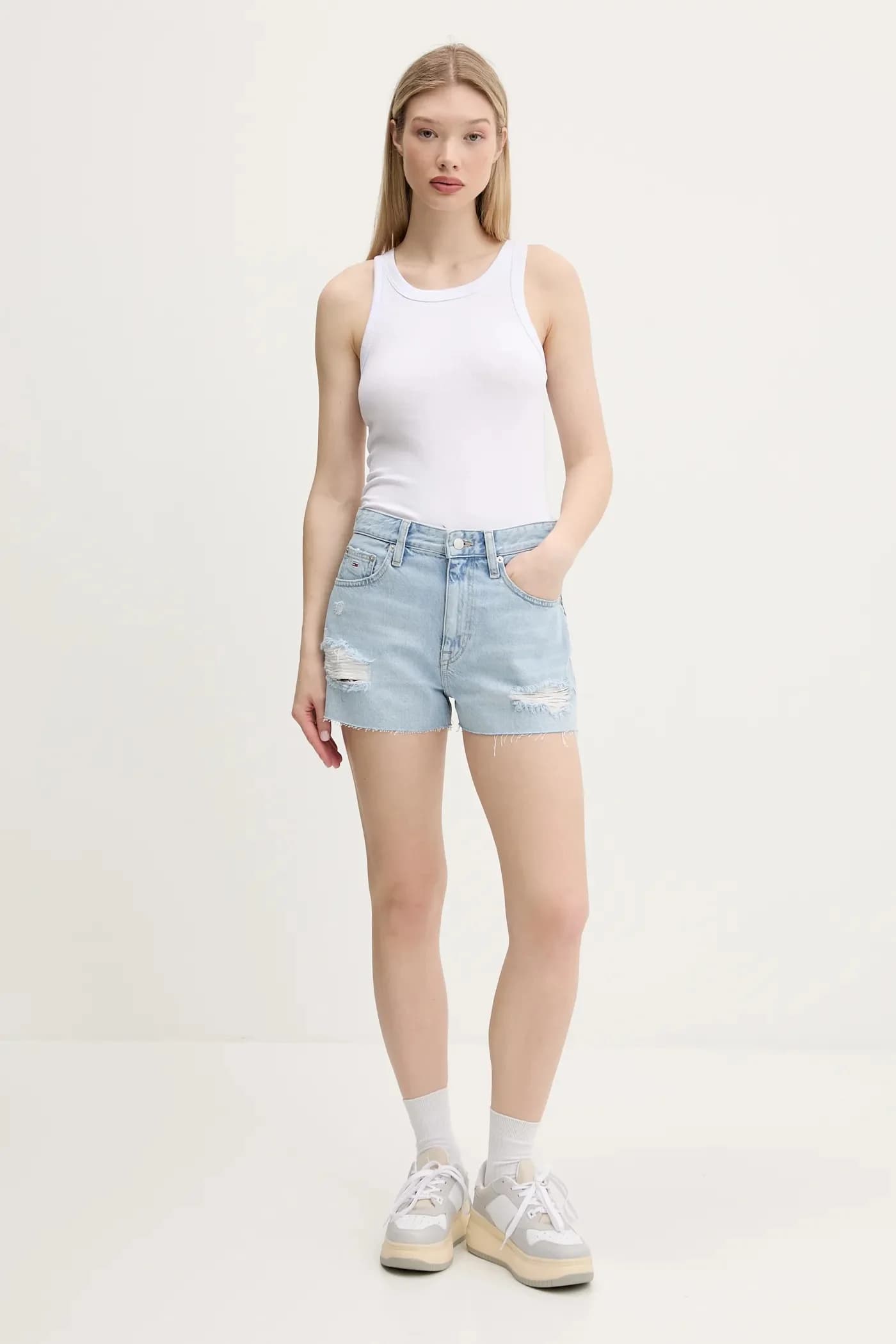 Джинсовые шорты - фото 2