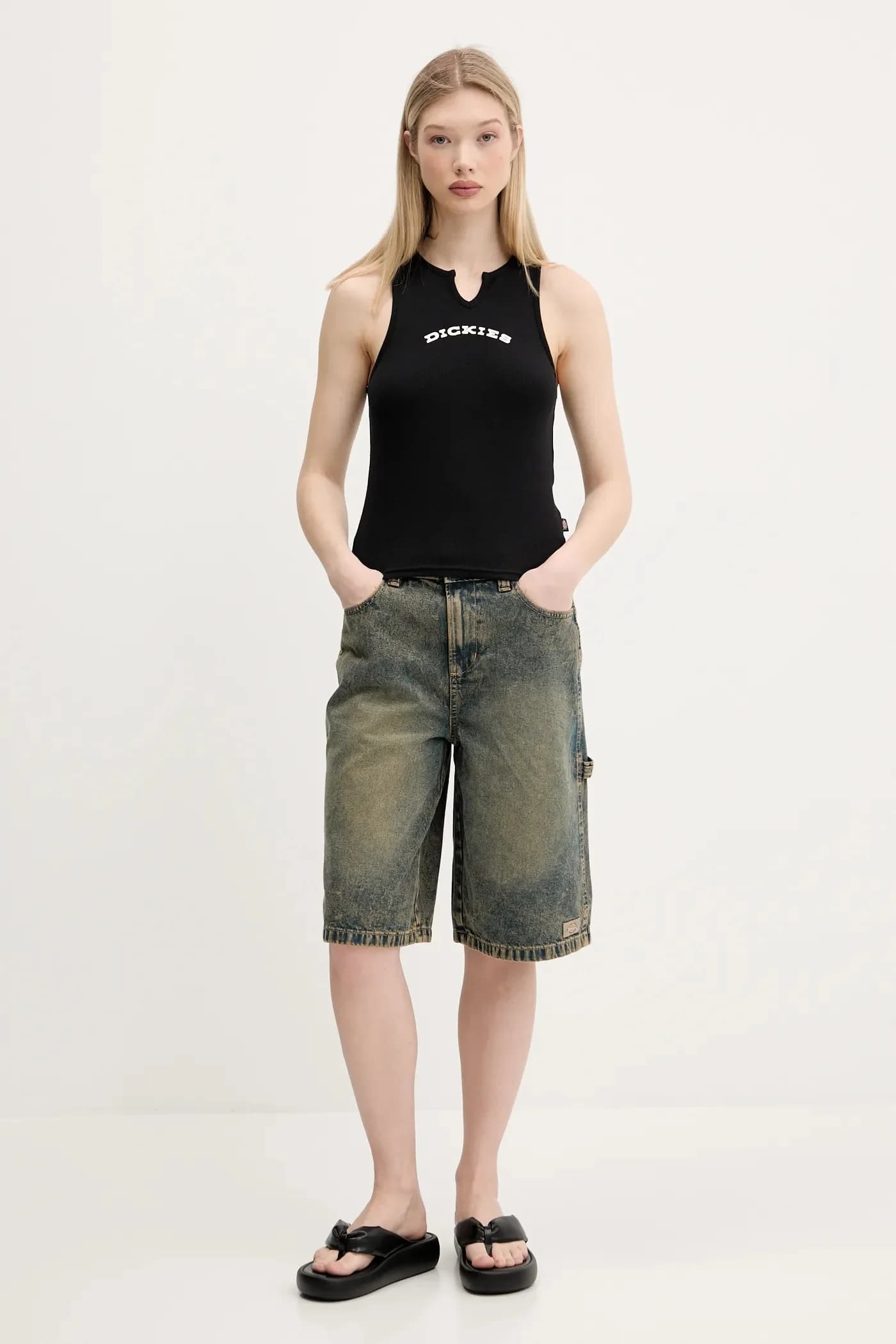 Джинсовые шорты - фото 2