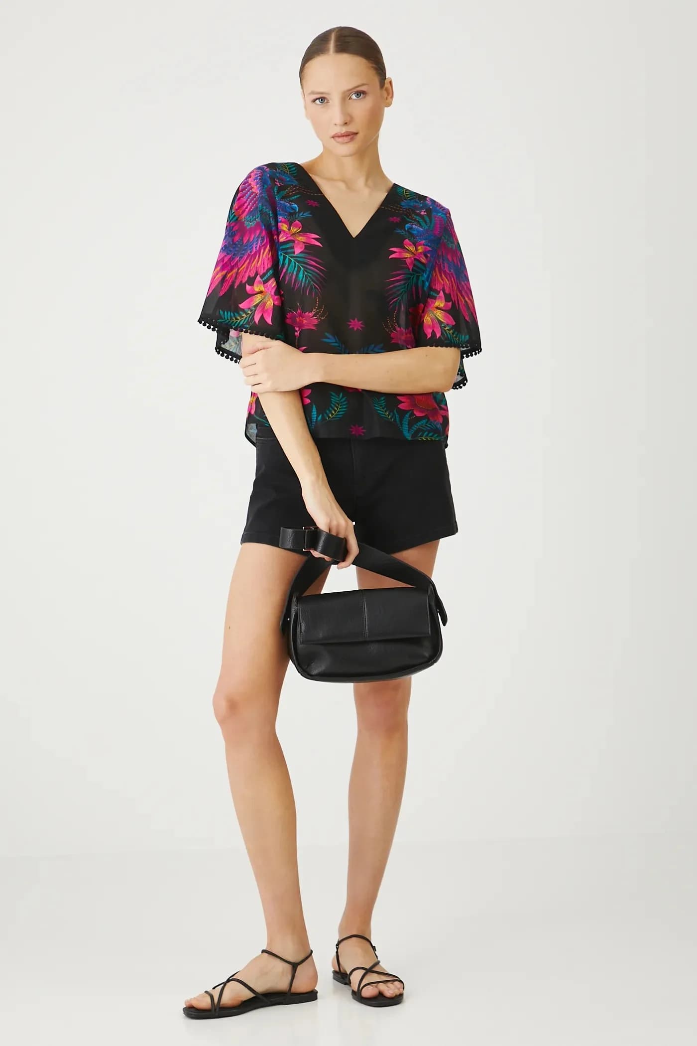 Джинсовые шорты - фото 2