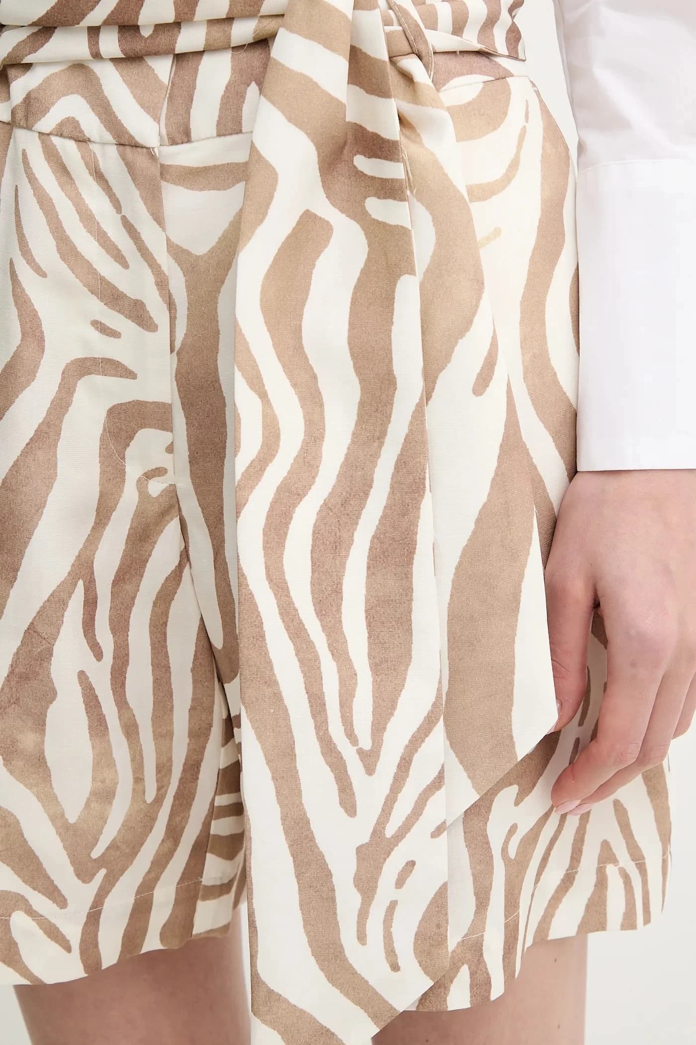 Шорты из смесового льна ROSIE - фото 4