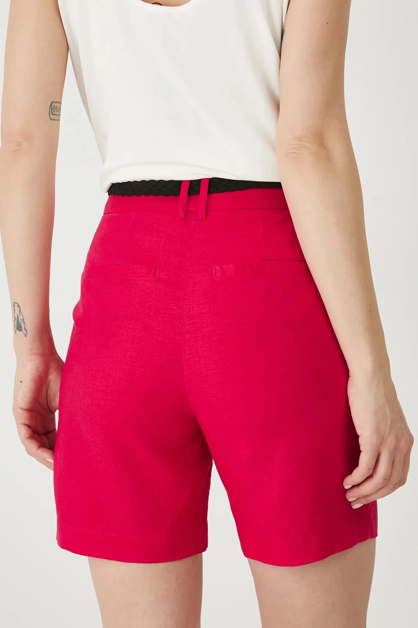 Льняные шорты - фото 3