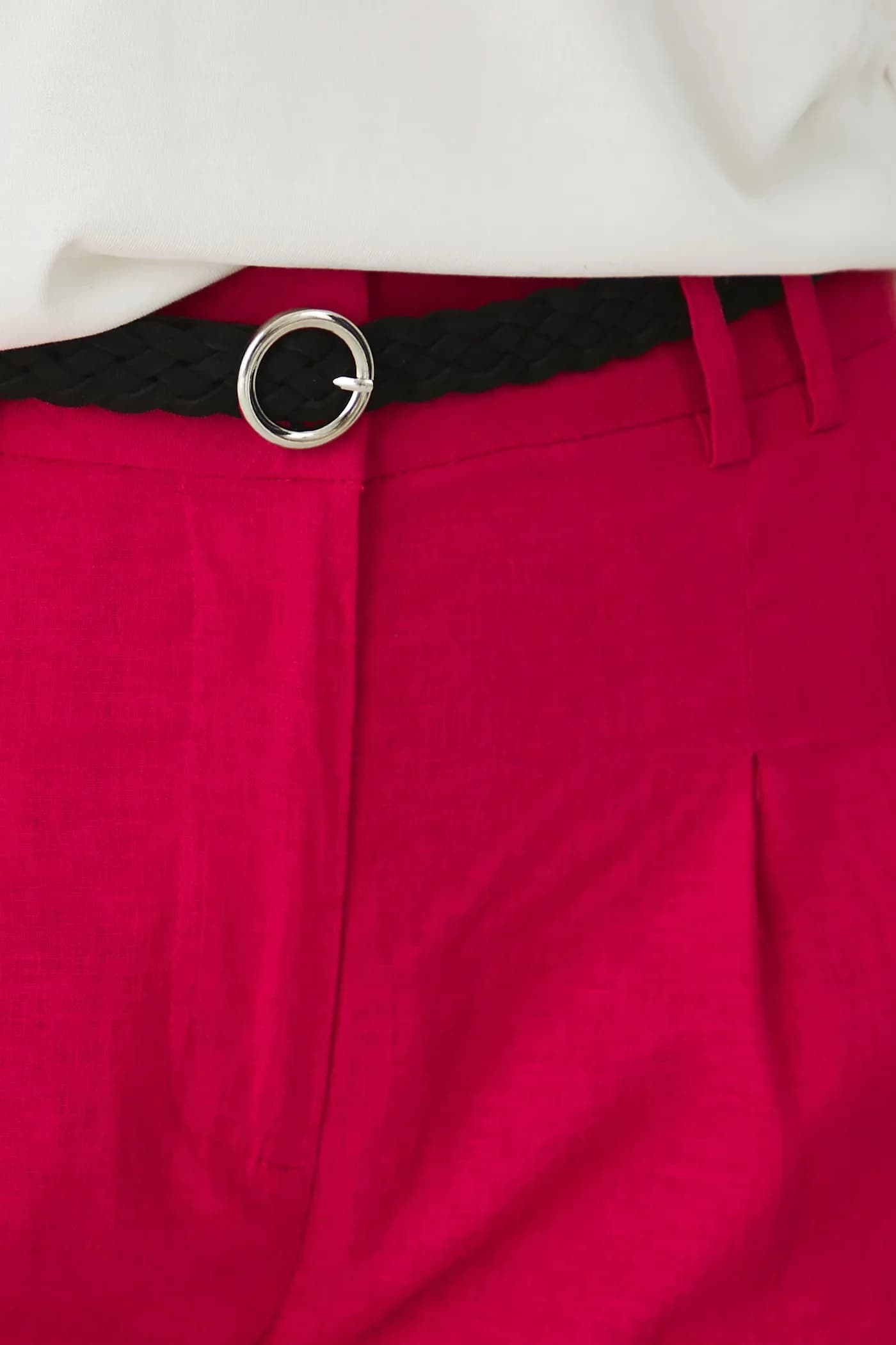 Льняные шорты - фото 4