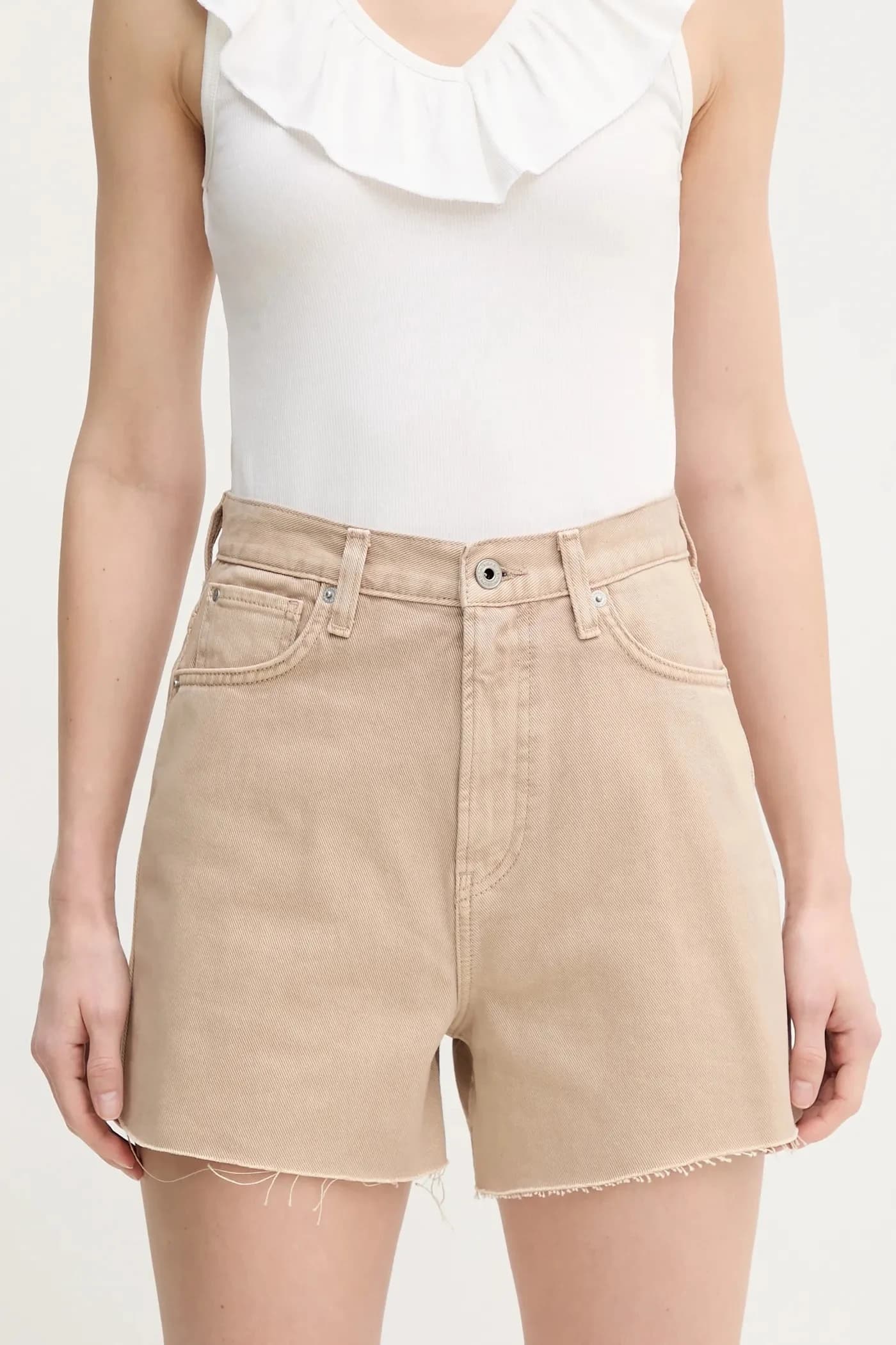 Джинсовые шорты A-LINE SHORT UHW RACHEL