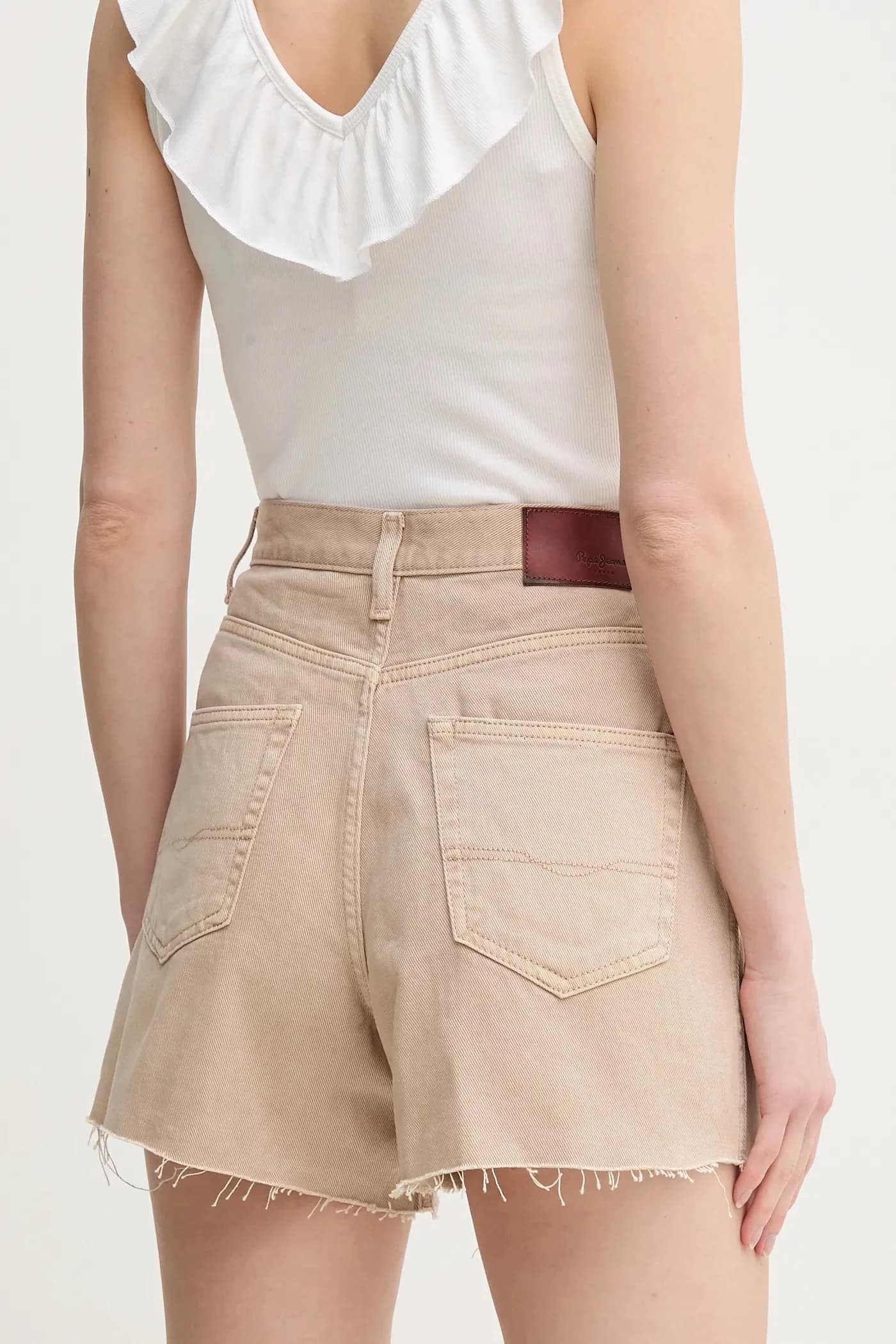 Джинсовые шорты A-LINE SHORT UHW RACHEL - фото 3