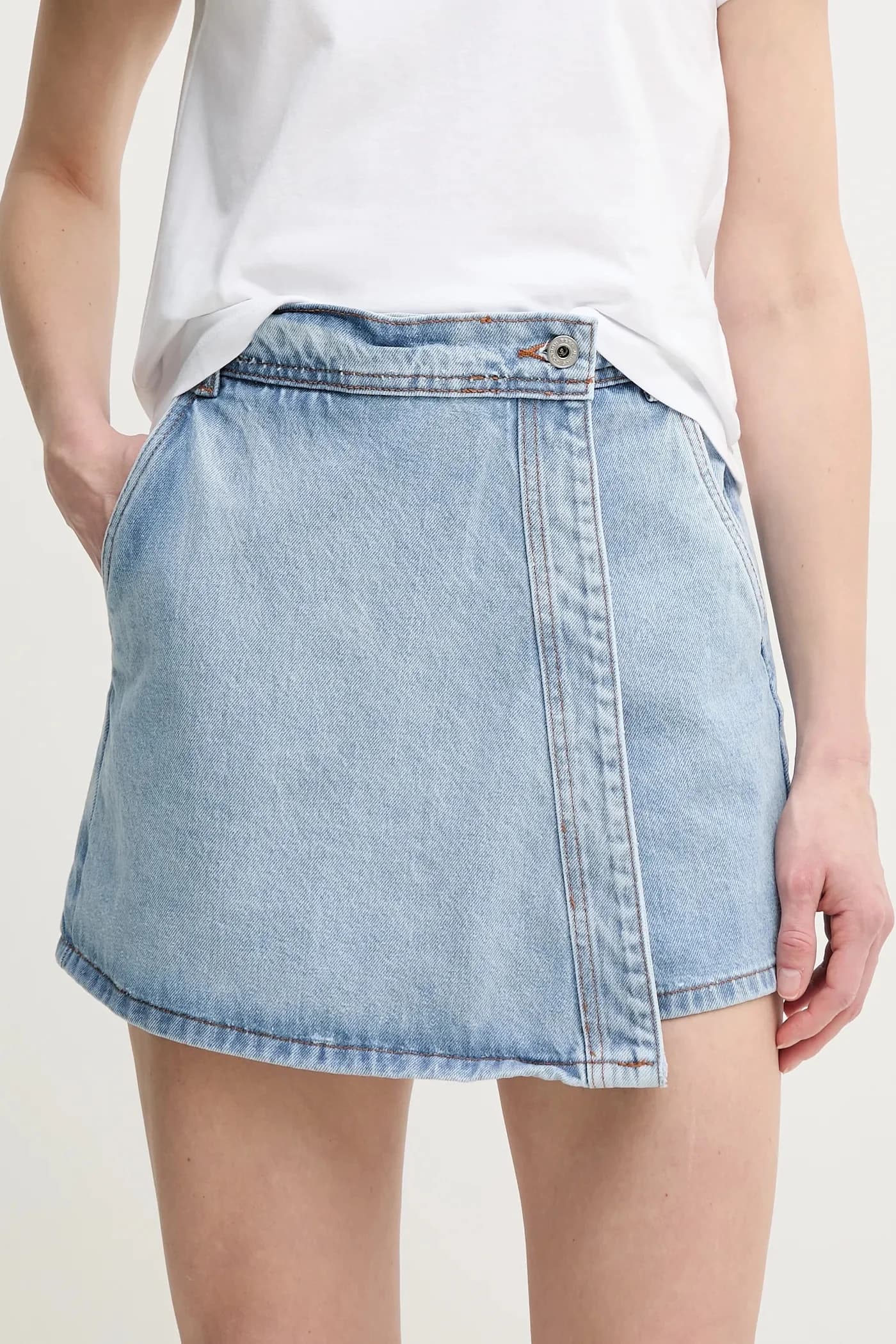Джинсовая юбка и брюки REGULAR SKORT HW