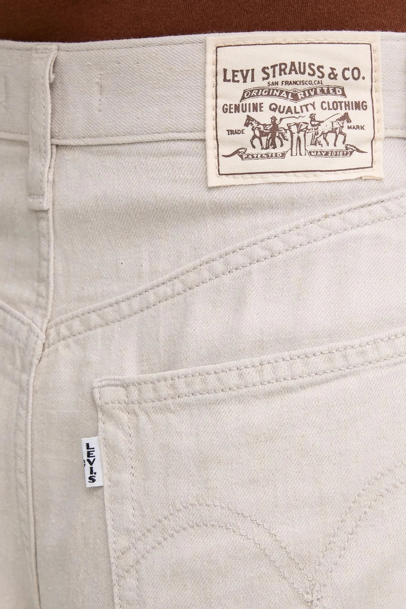 Джинсовые шорты HIGH BAGGY SHORT - фото 4