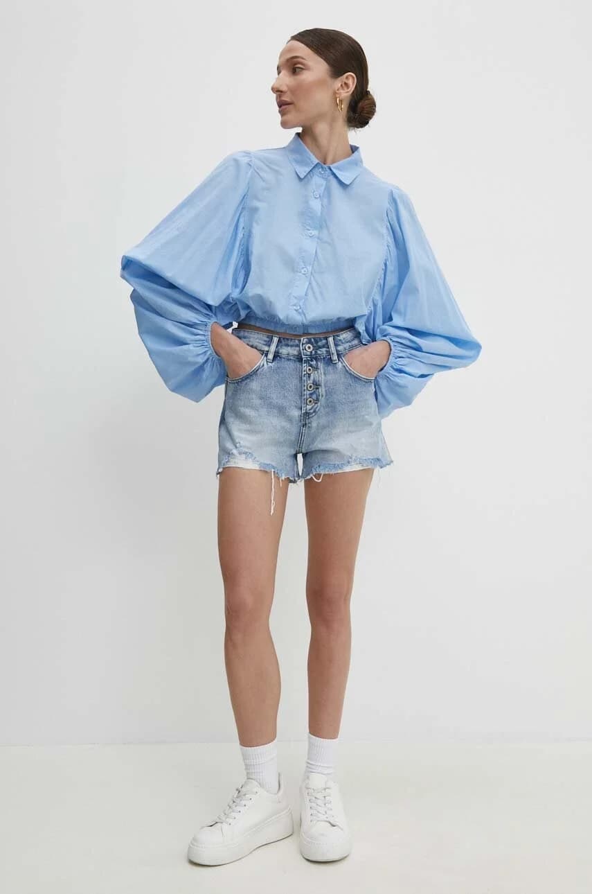 Джинсовые шорты - фото 2