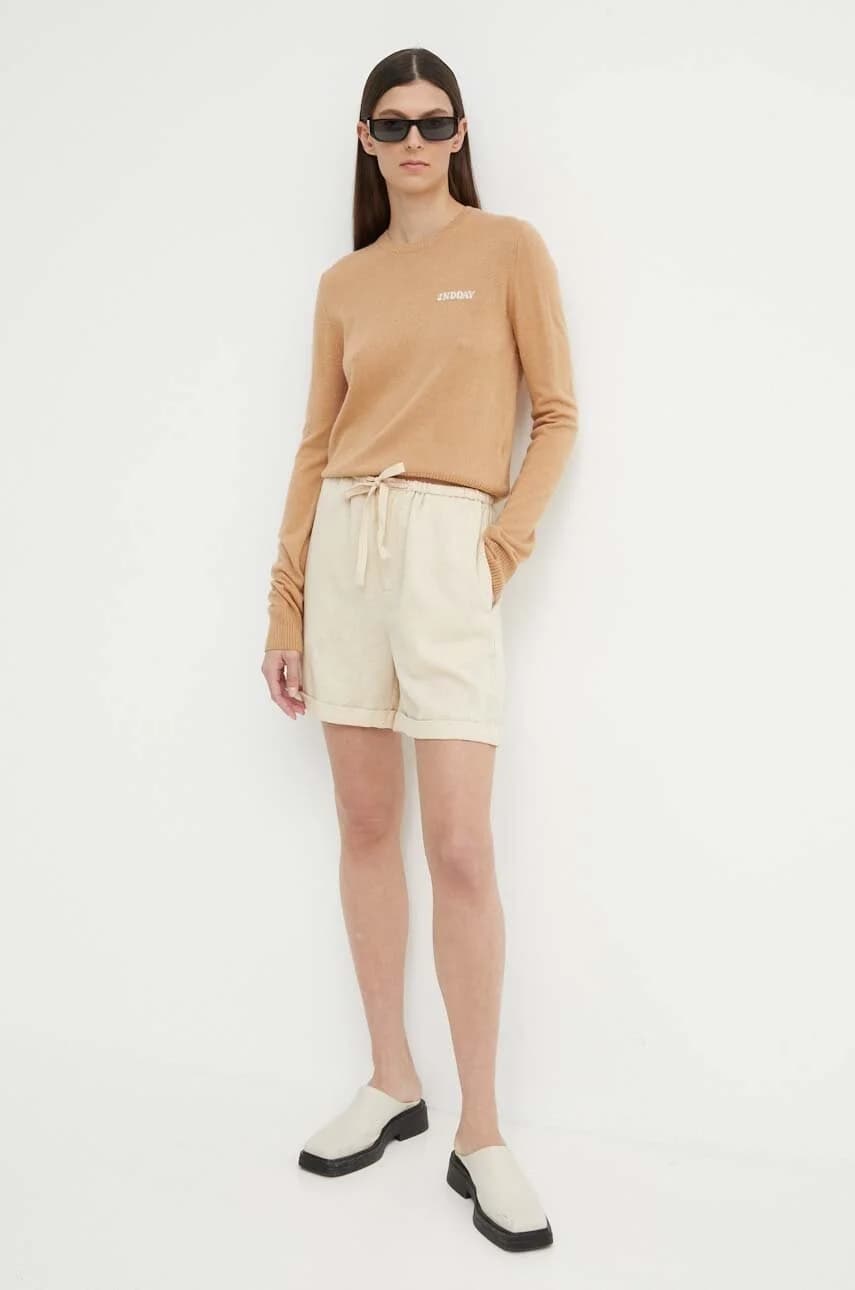 Льняные шорты - фото 2