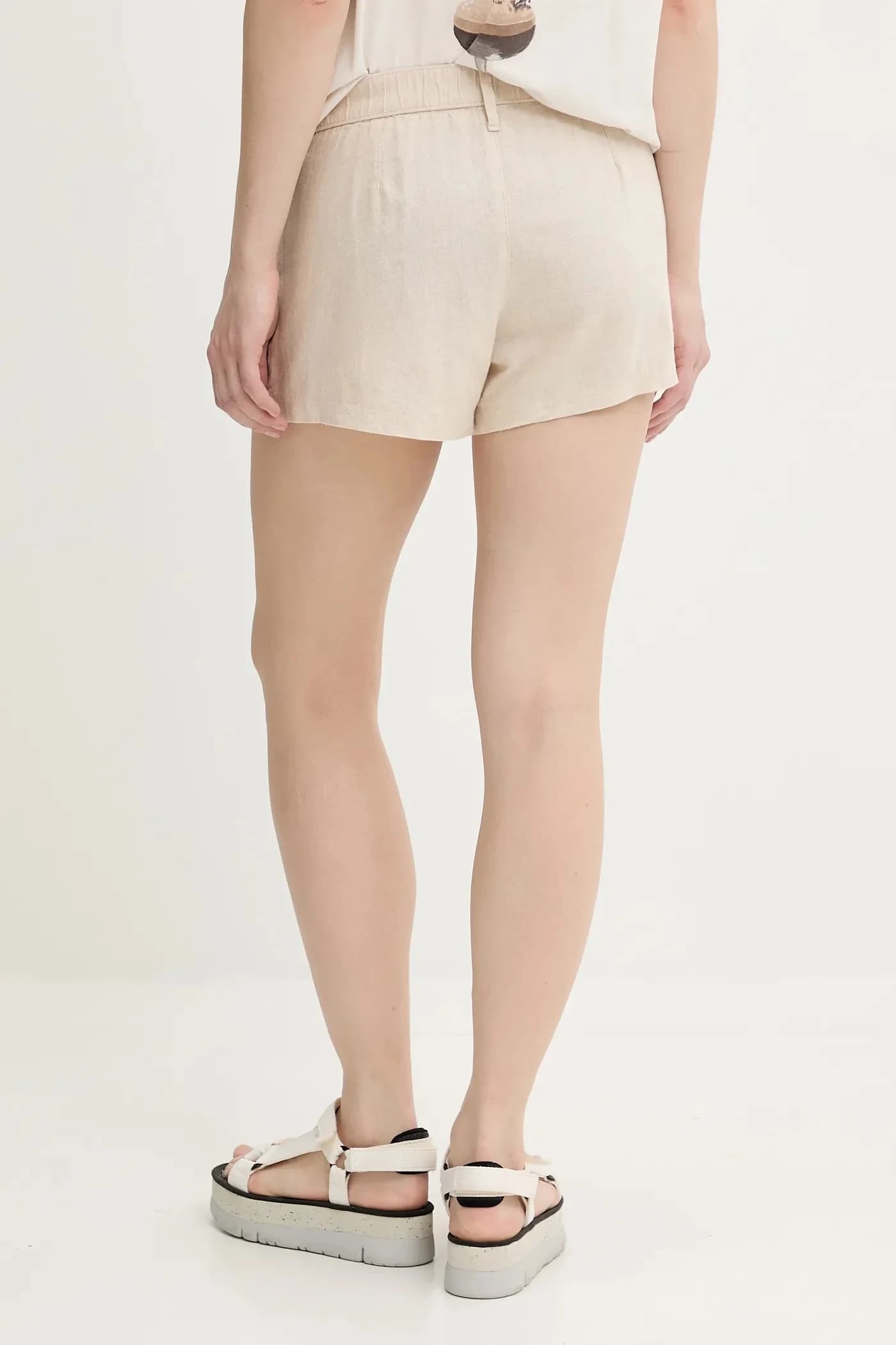 Льняные шорты - фото 3