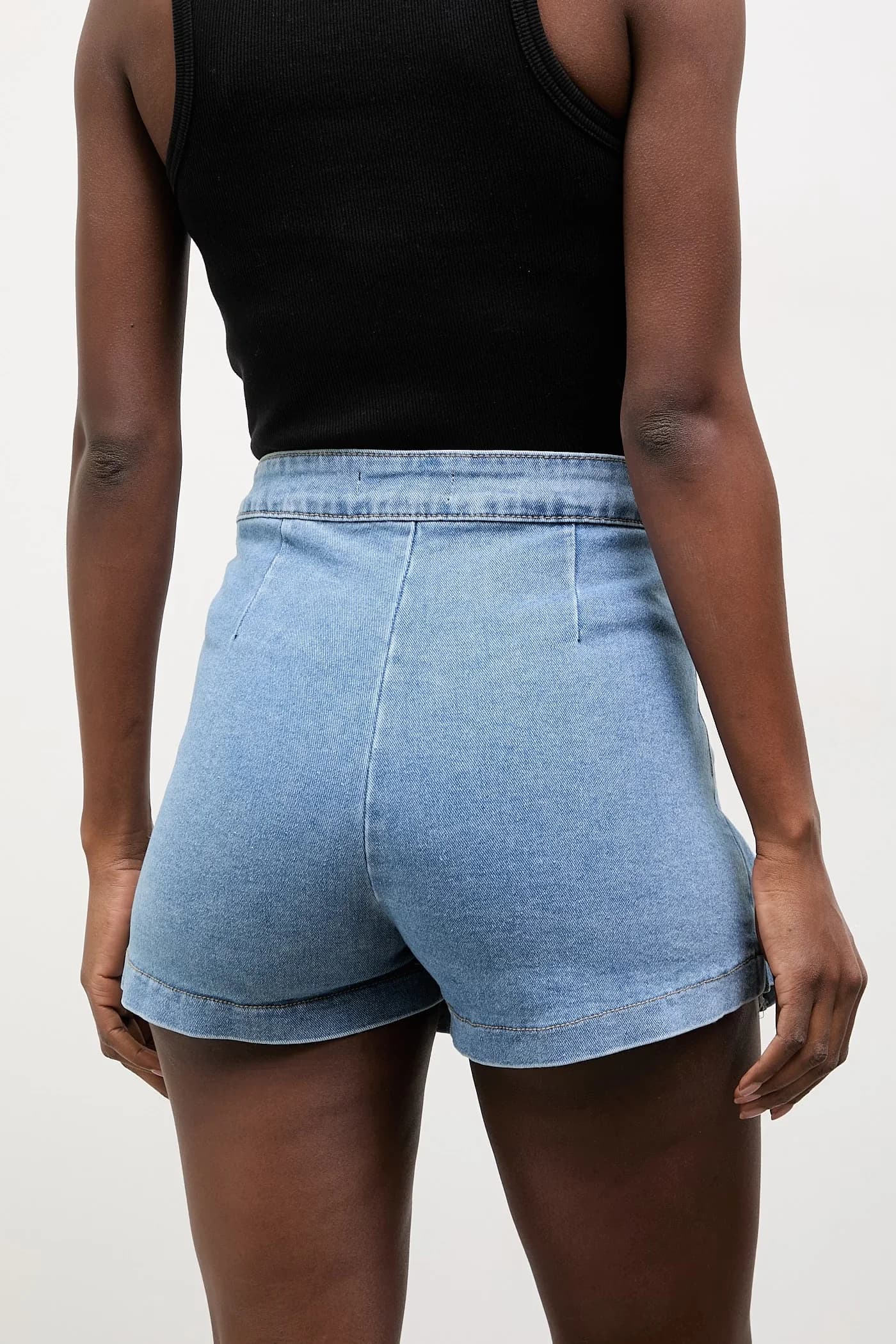 Джинсовая юбка и брюки - фото 3