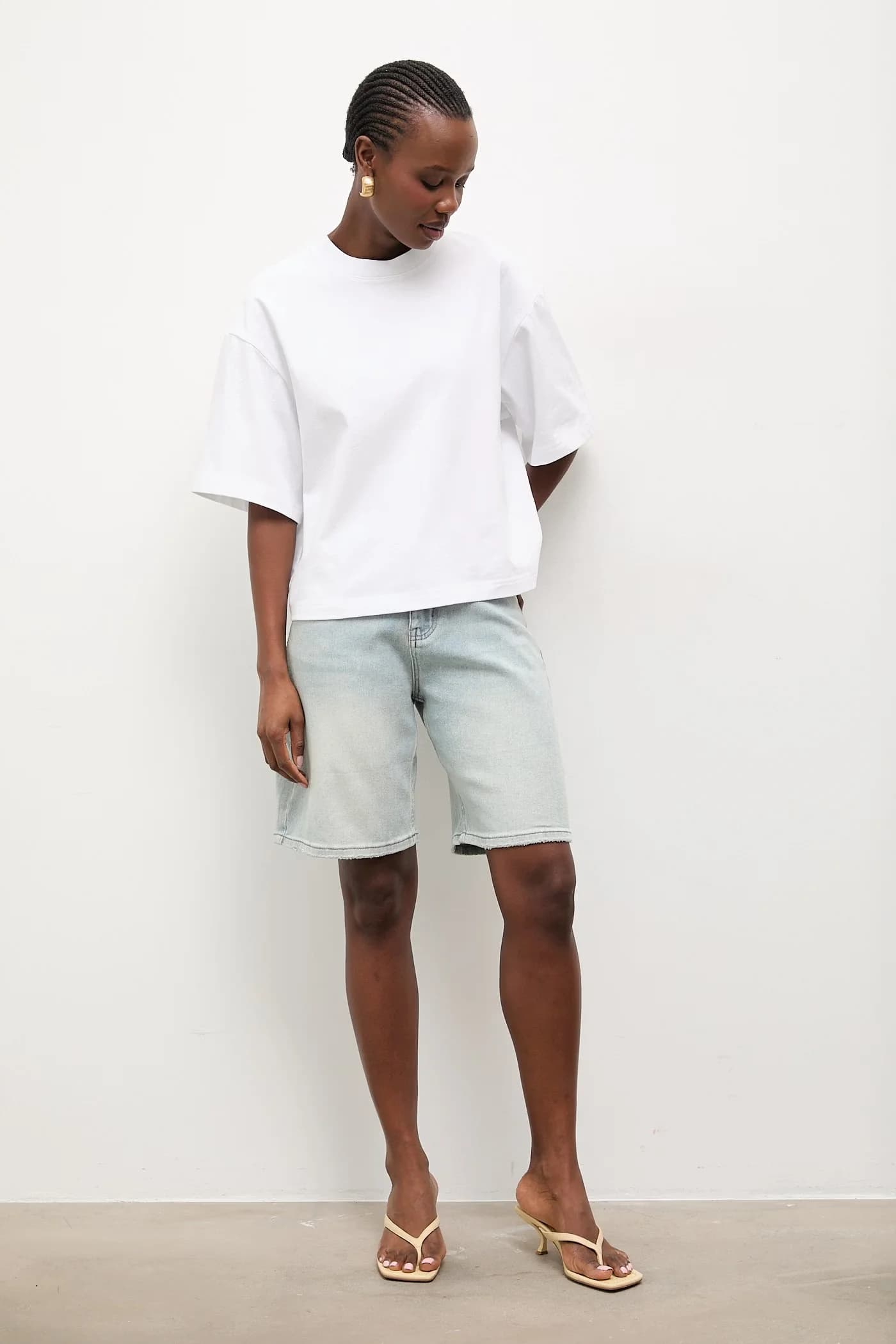 Джинсовые шорты - фото 2