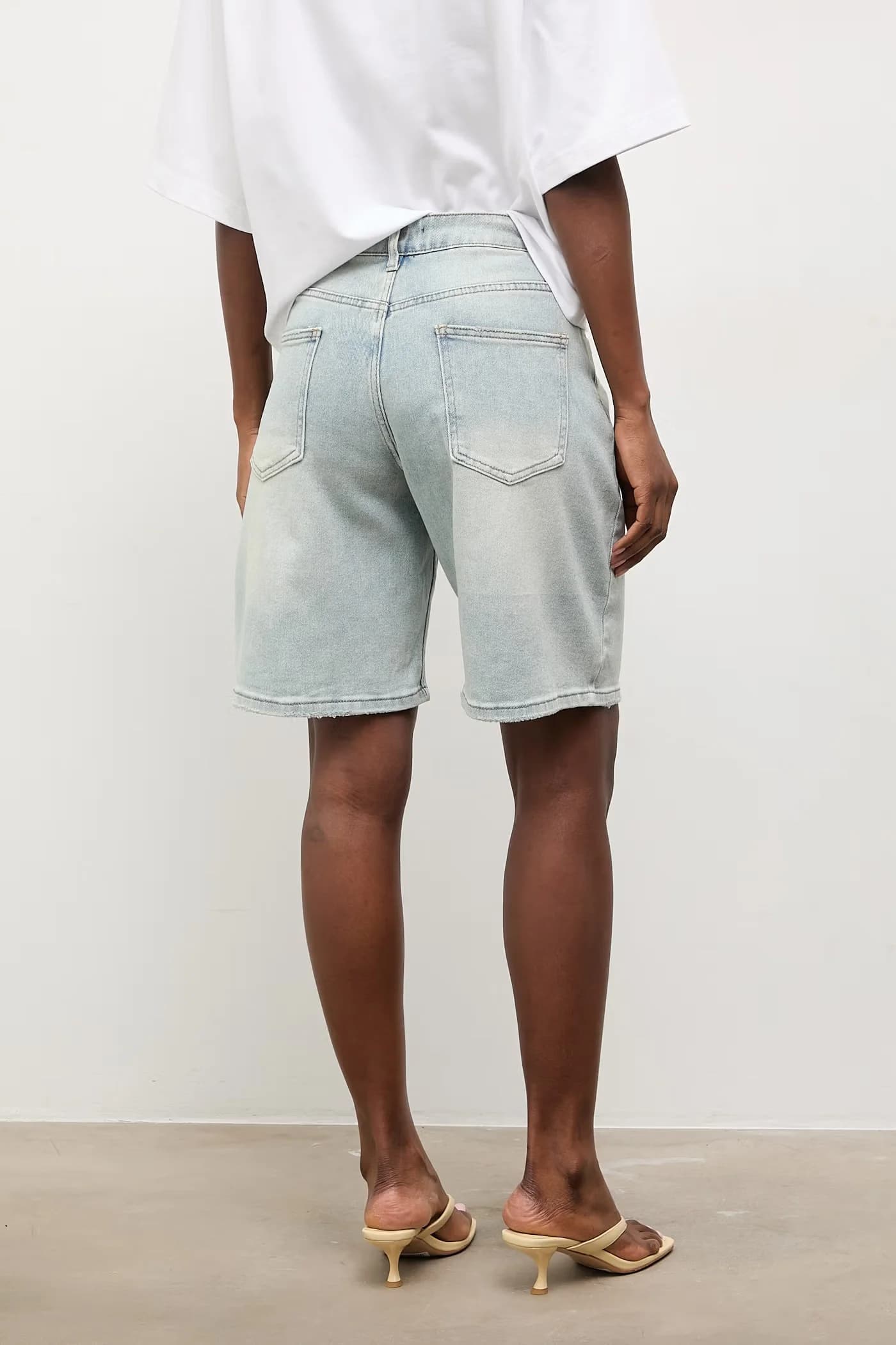 Джинсовые шорты - фото 3