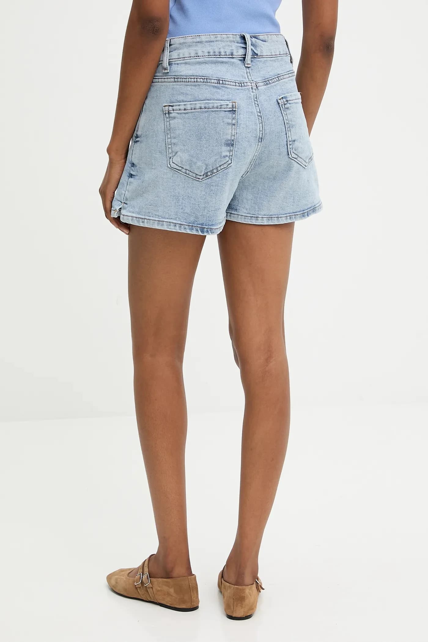 Джинсовая юбка и брюки - фото 3