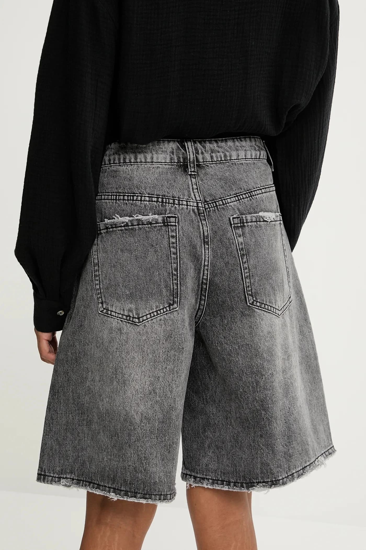 Джинсовые шорты - фото 3