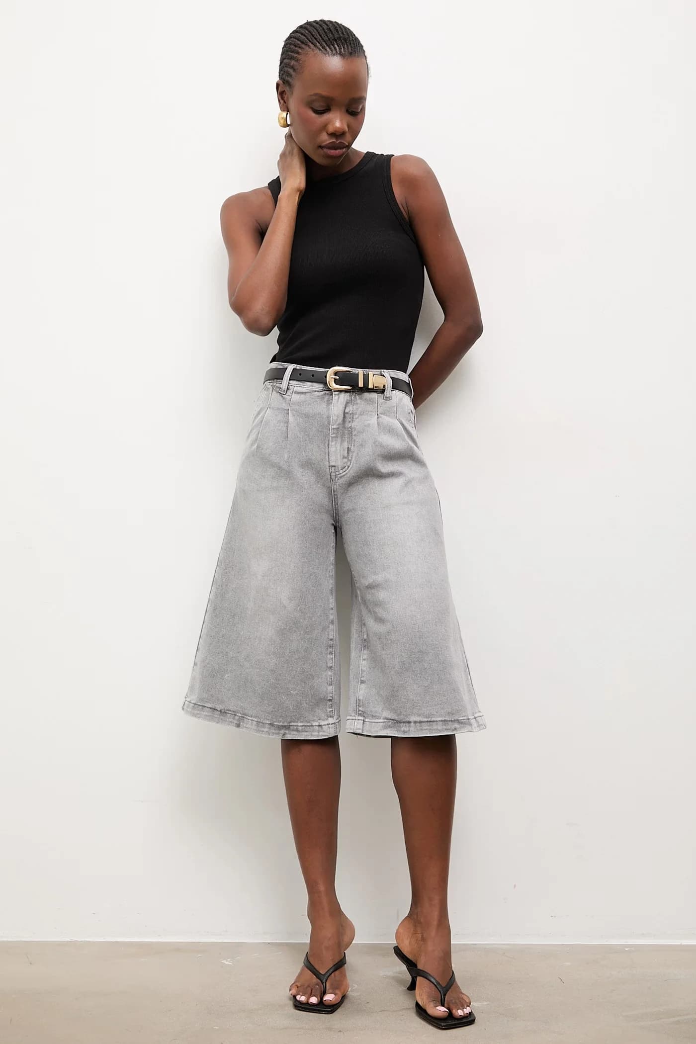 Джинсовые шорты - фото 2