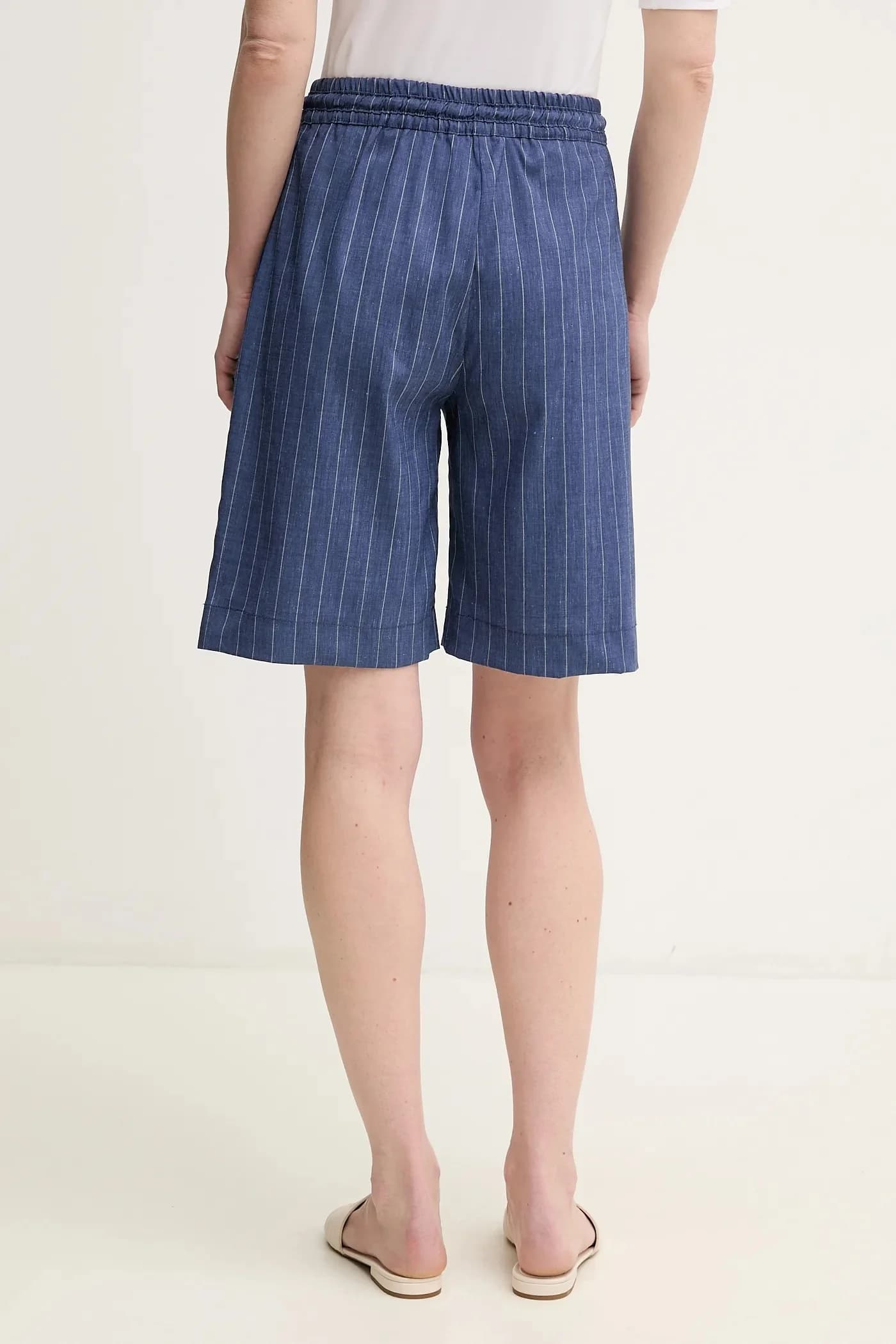 SOLANGE шорты из смесового льна - фото 3