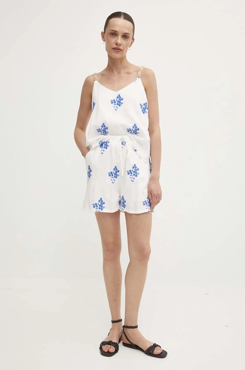 Льняные шорты - фото 2