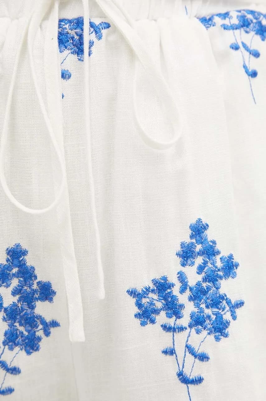 Льняные шорты - фото 4