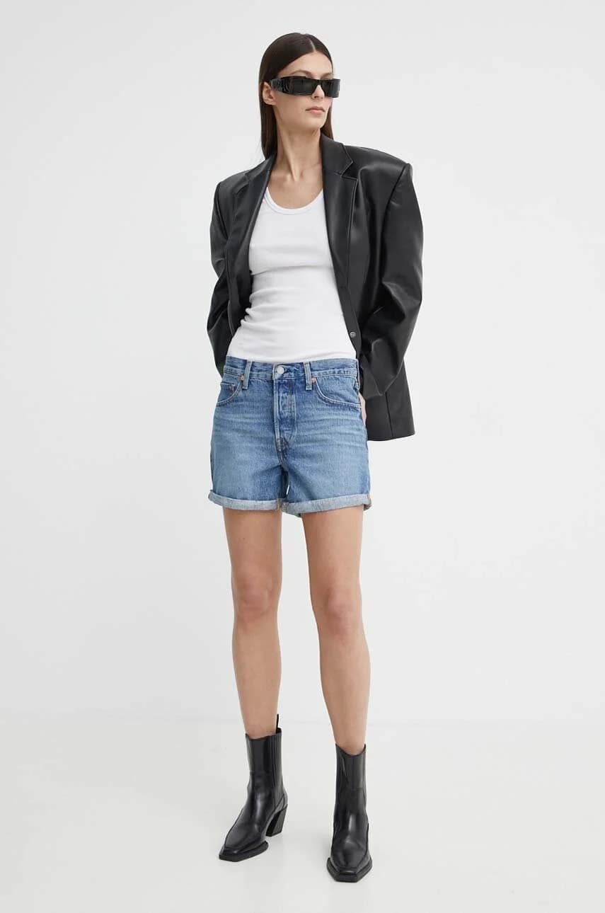 Джинсовые шорты - фото 2