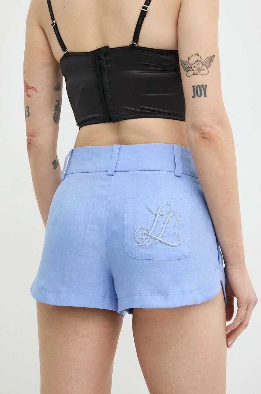 льняные шорты AUSILIO RUNWAY COLLECTION