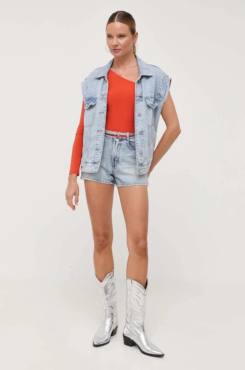 Джинсовые шорты - фото 2