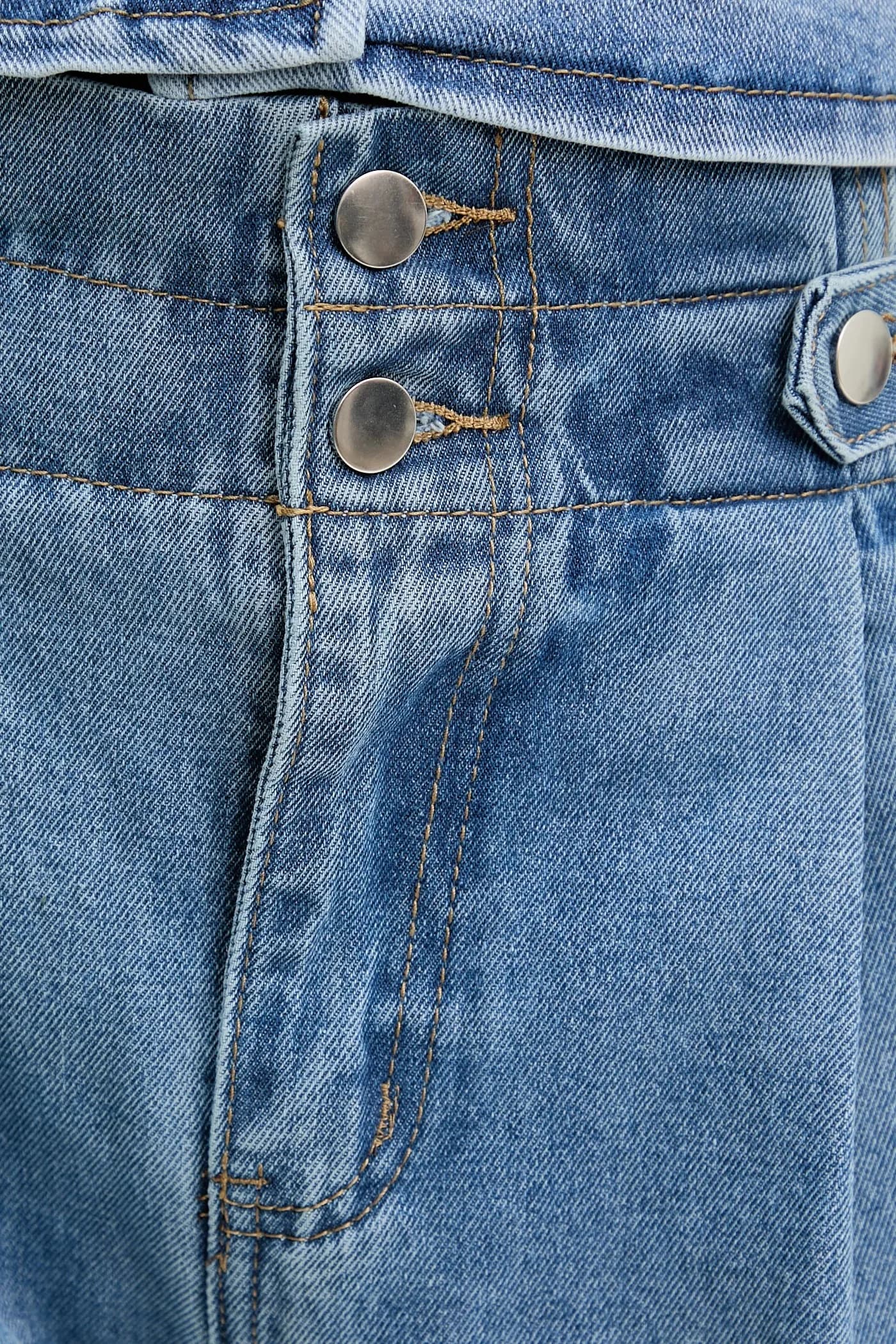 Джинсовые шорты - фото 3