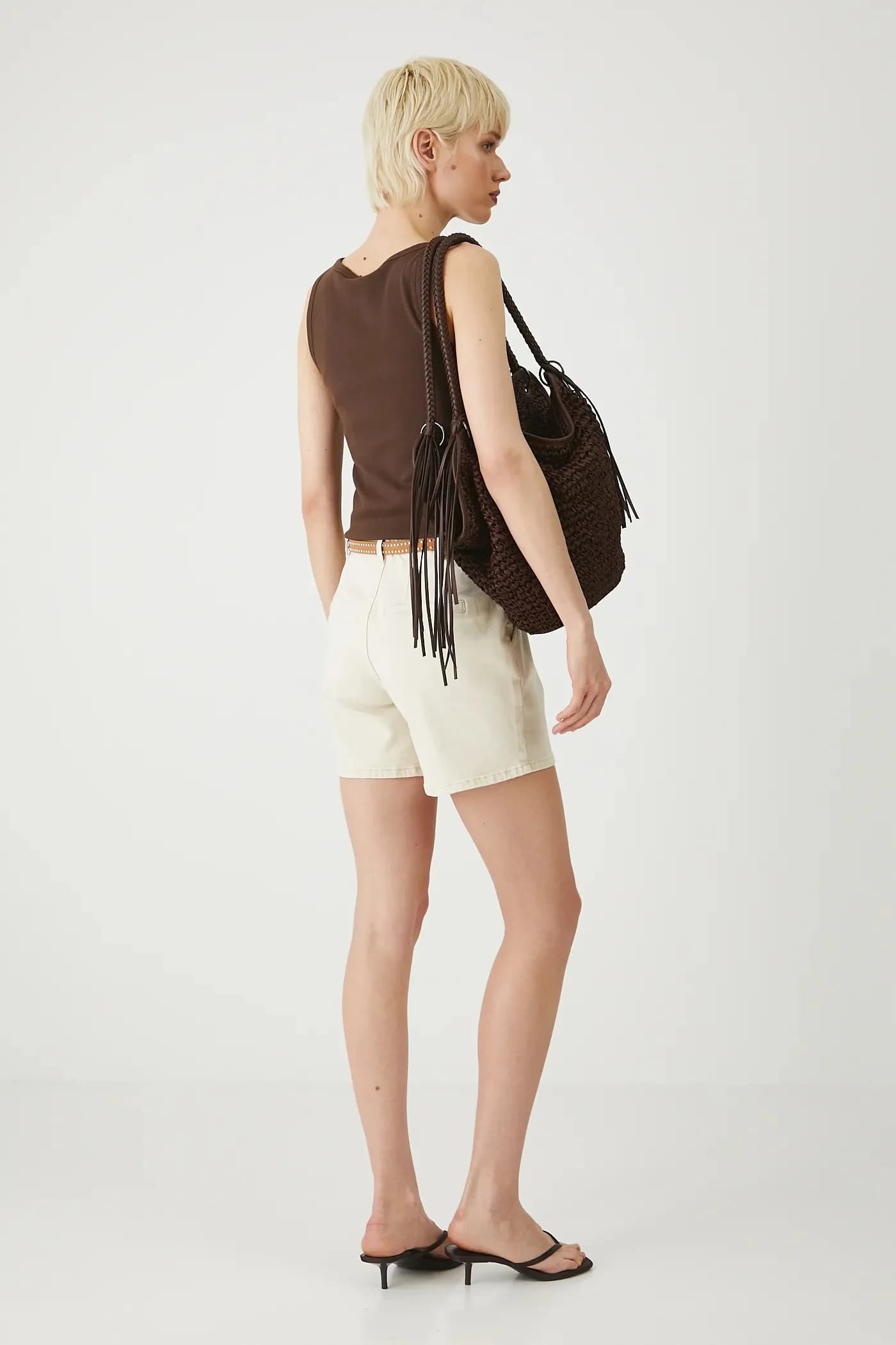 Джинсовые шорты - фото 3