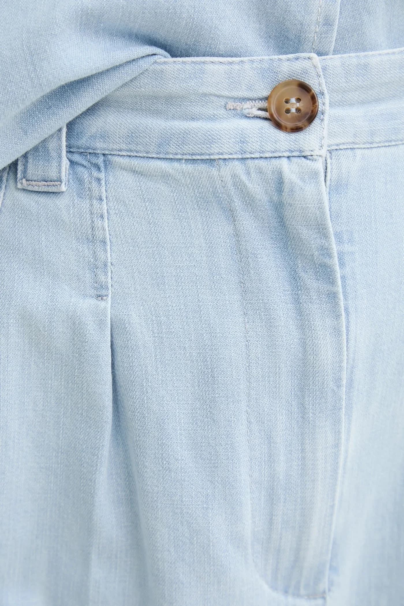 Короткие джинсовые шорты nola - фото 4