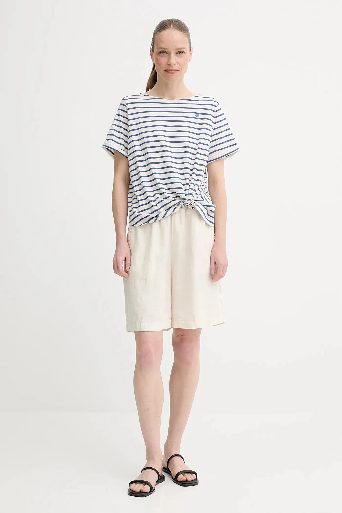 Льняные шорты - фото 2