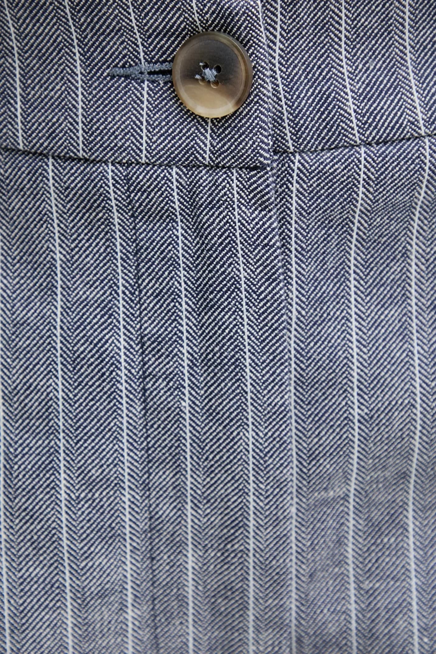 Шорты из смесового льна - фото 5