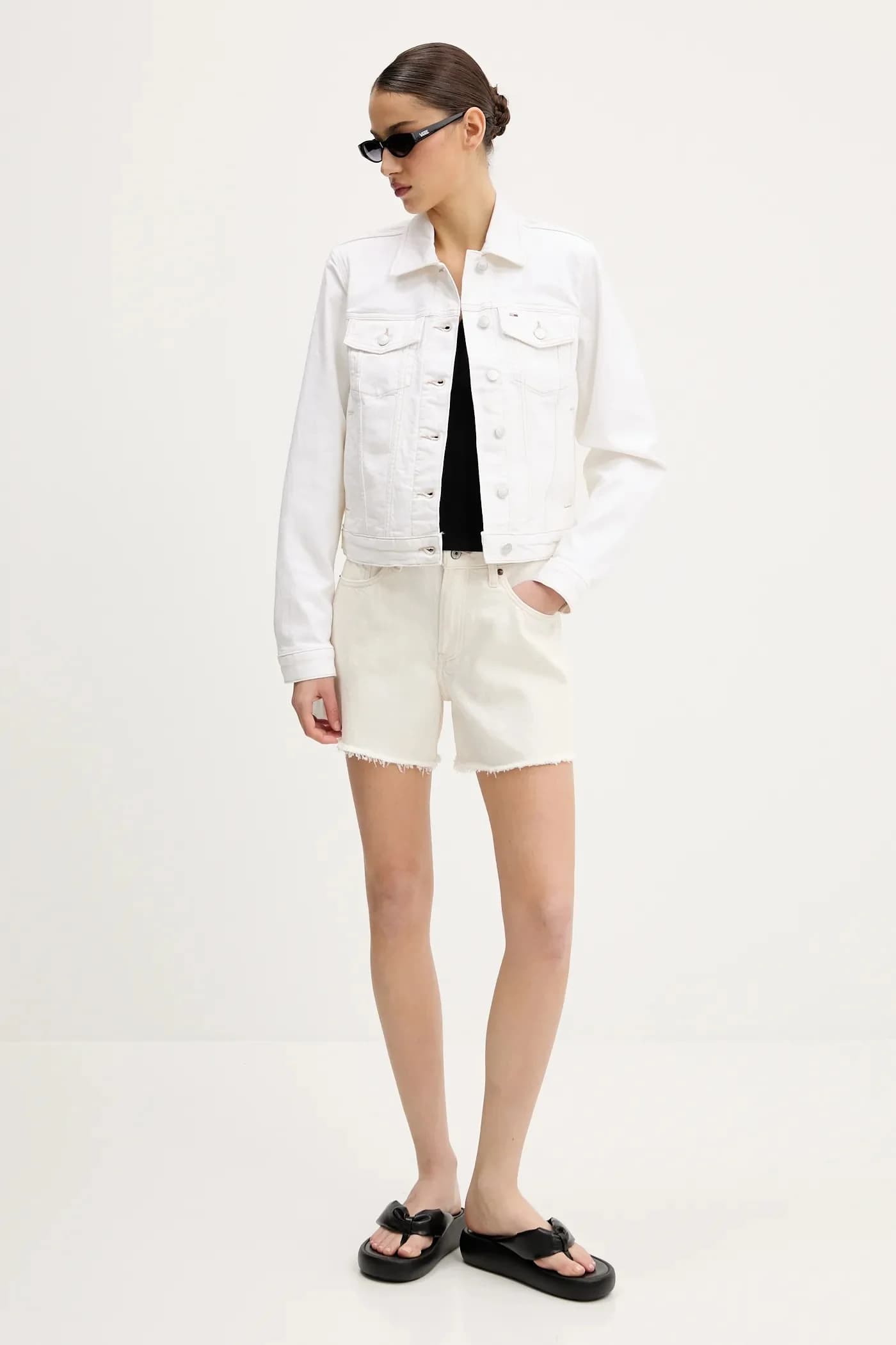 Джинсовые шорты - фото 2