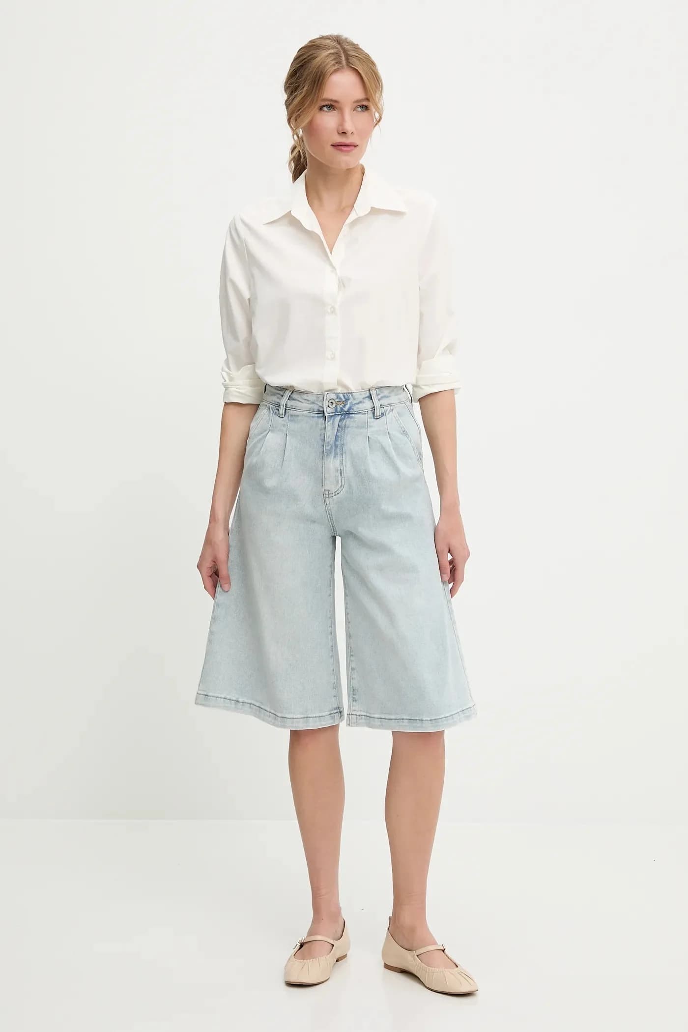 Джинсовые шорты - фото 2