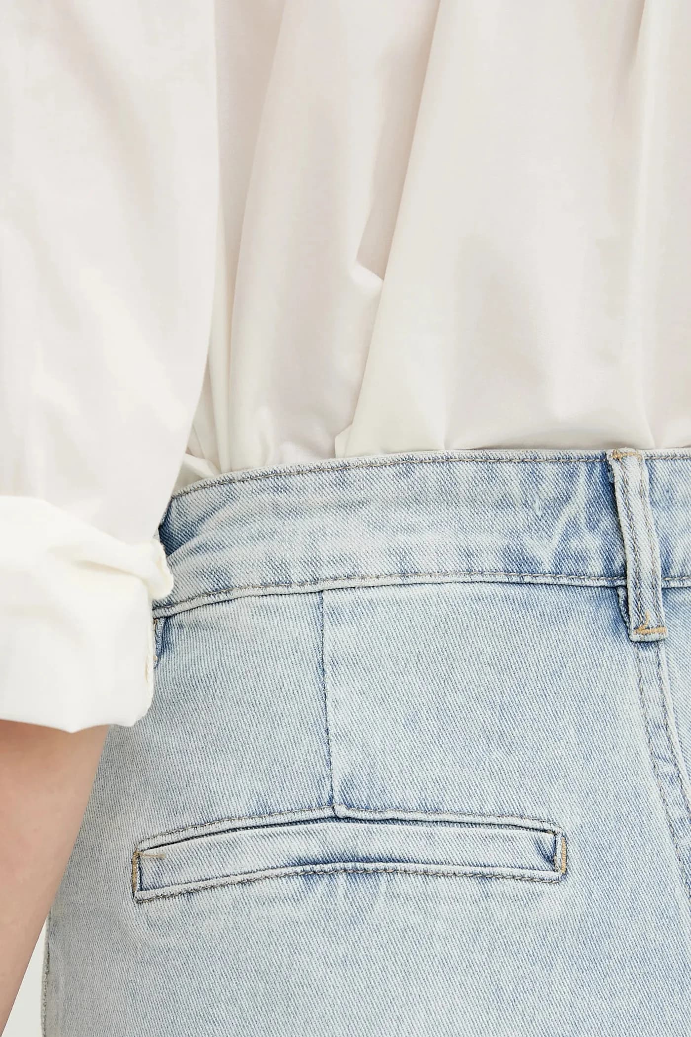 Джинсовые шорты - фото 4