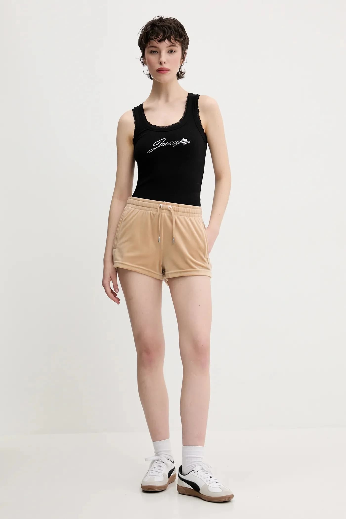 велюровые шорты TAMIA - фото 2