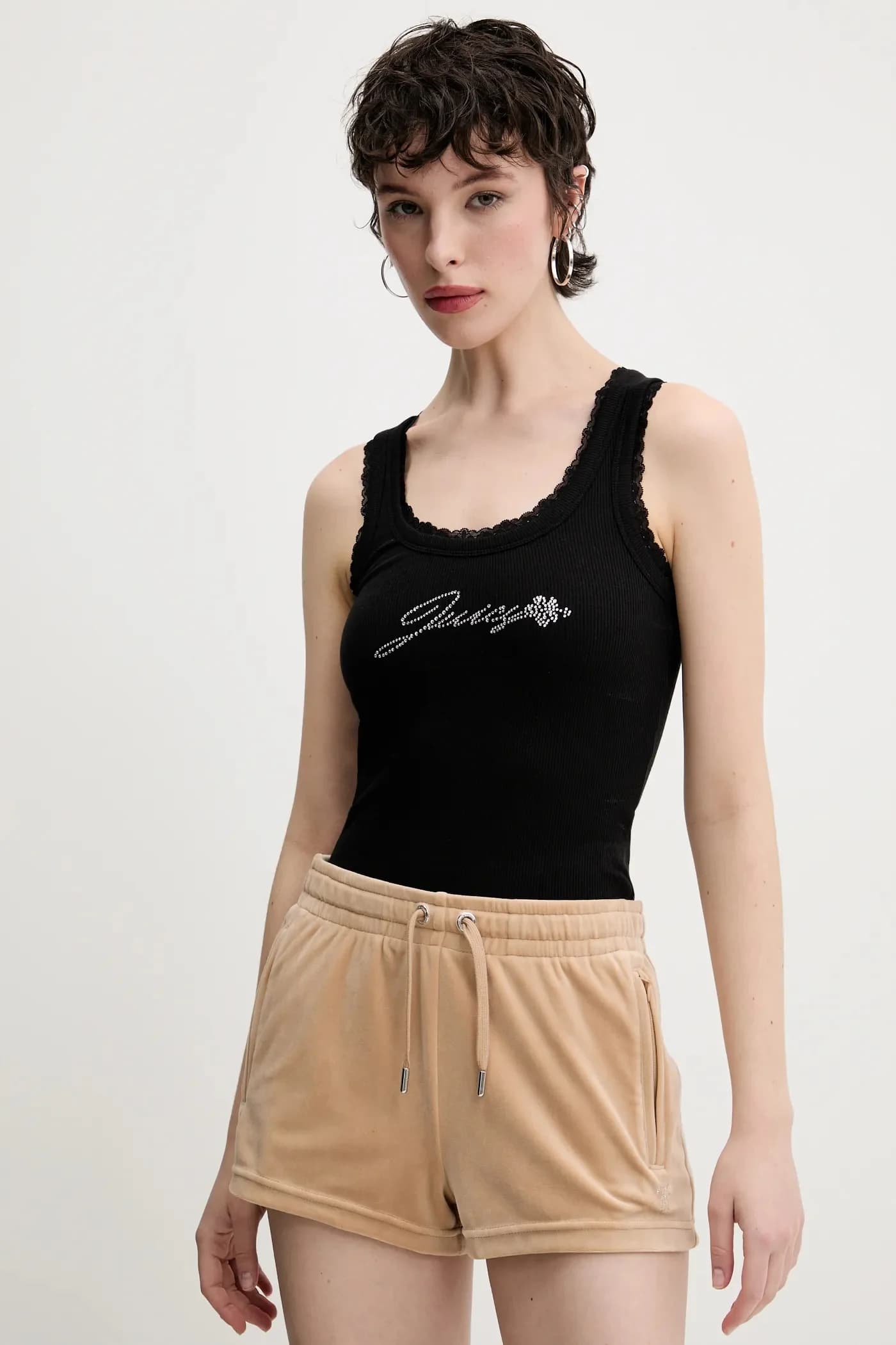 велюровые шорты TAMIA - фото 4