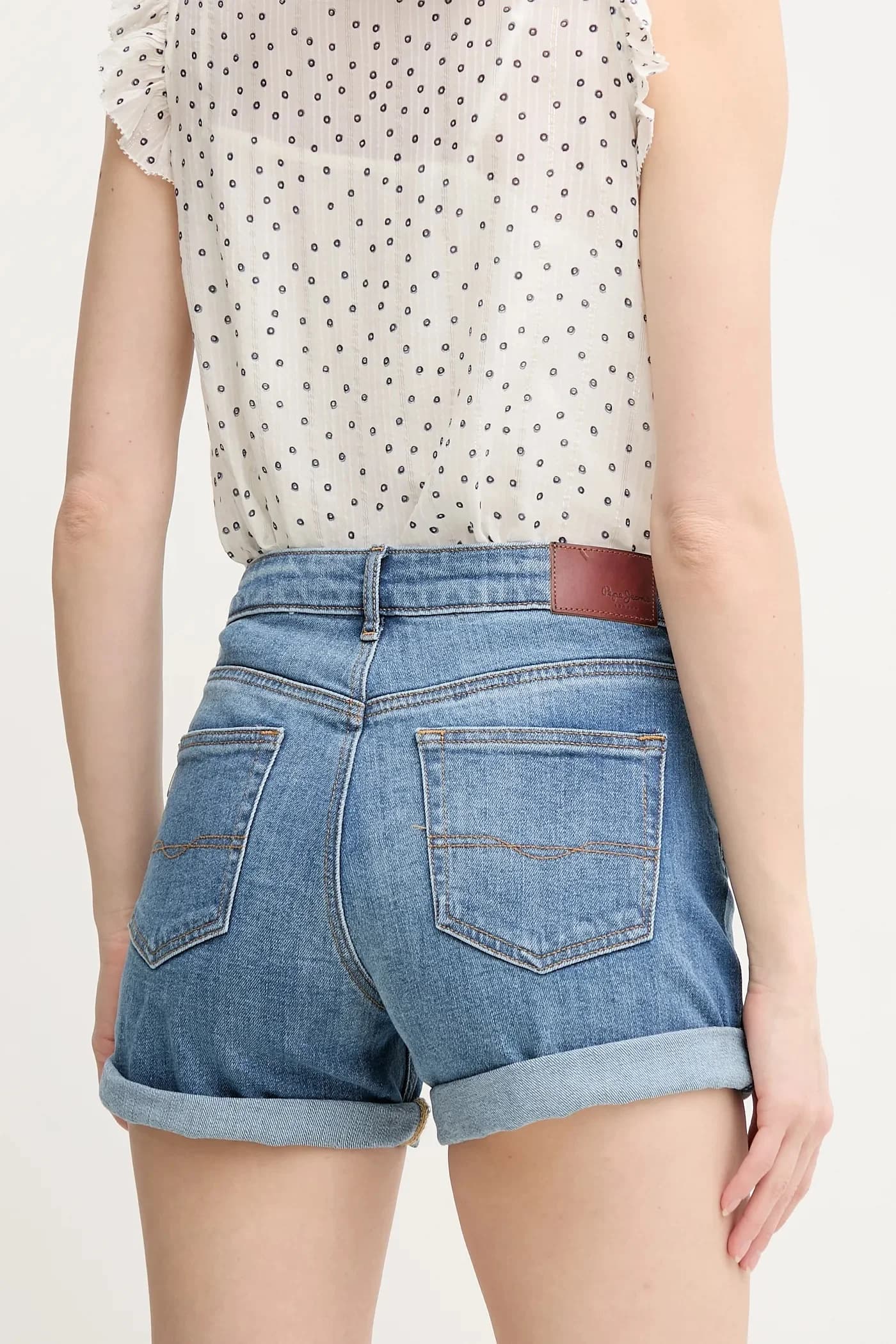 Джинсовые шорты FITTED SHORT HW MARY - фото 3