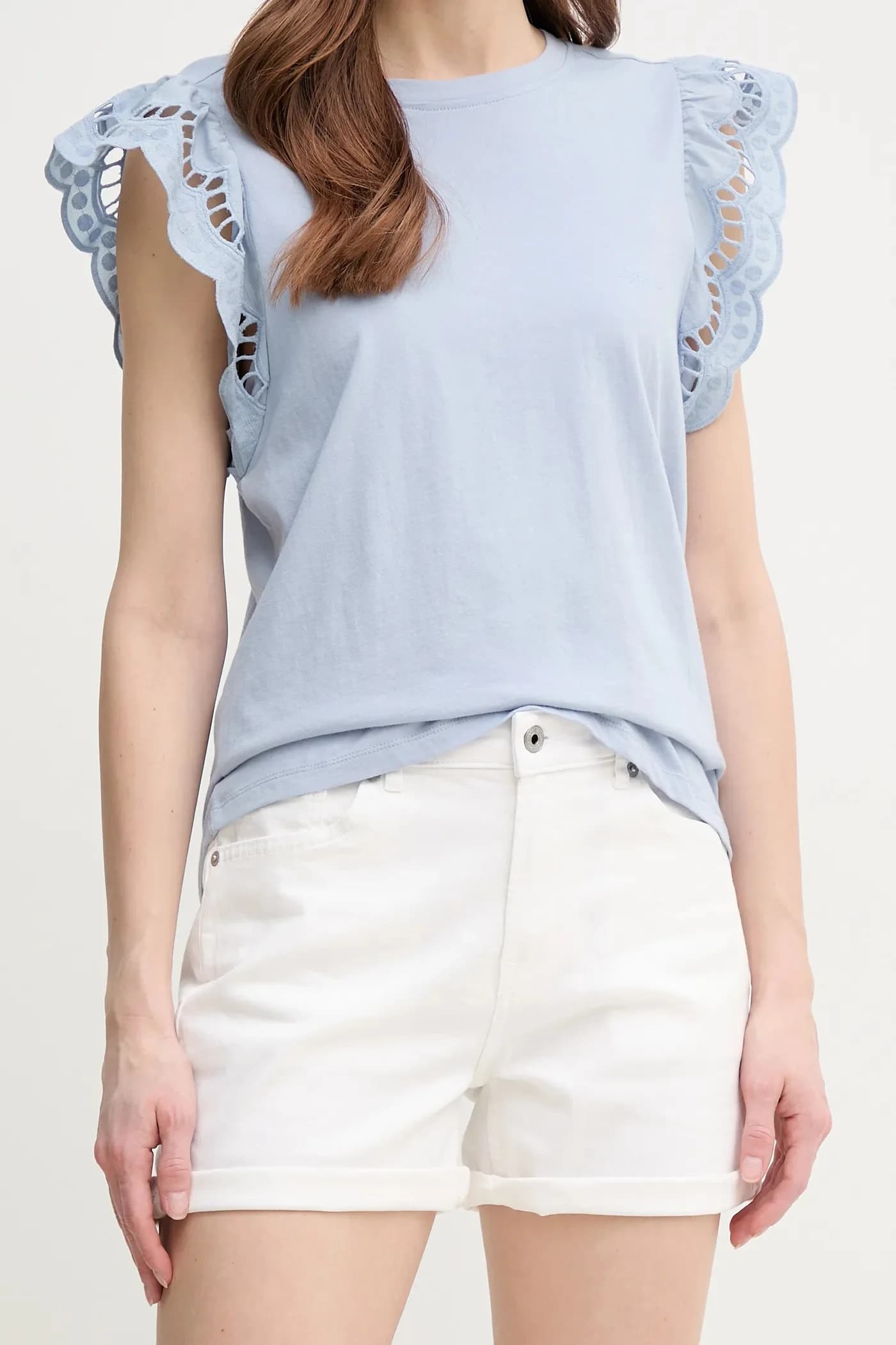 Джинсовые шорты FITTED SHORT HW MARY