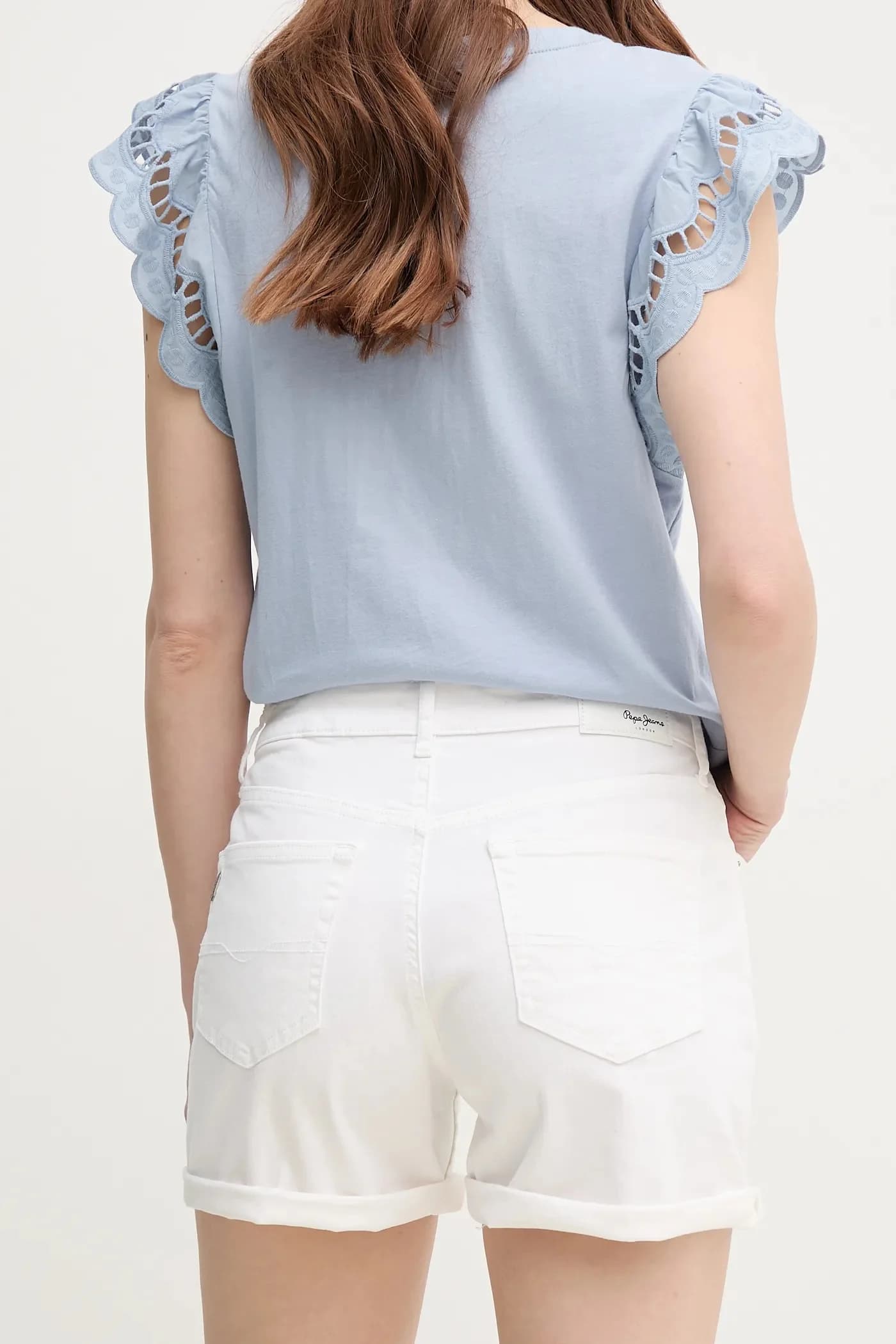 Джинсовые шорты FITTED SHORT HW MARY - фото 3