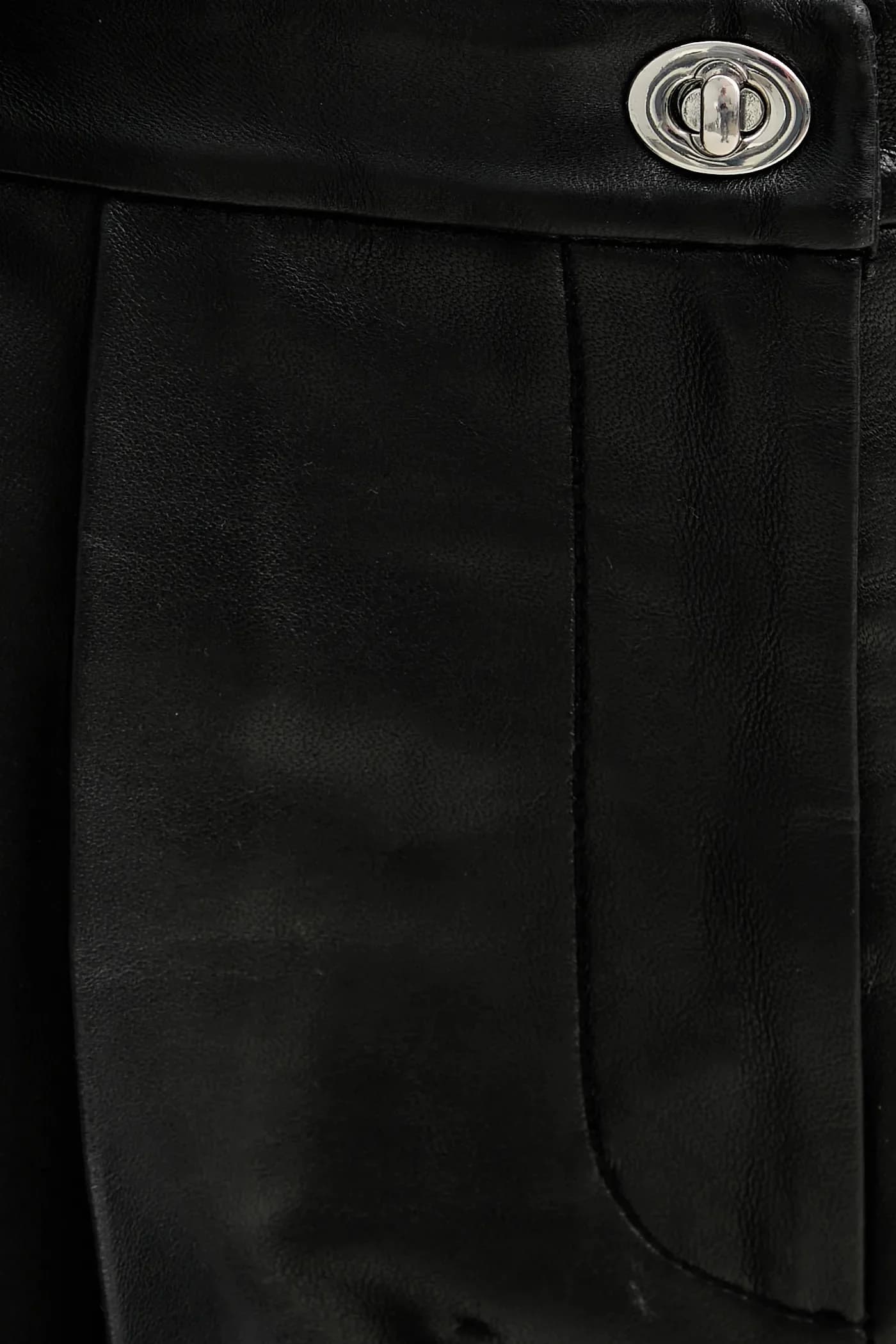 кожаные шорты Paulin - фото 5