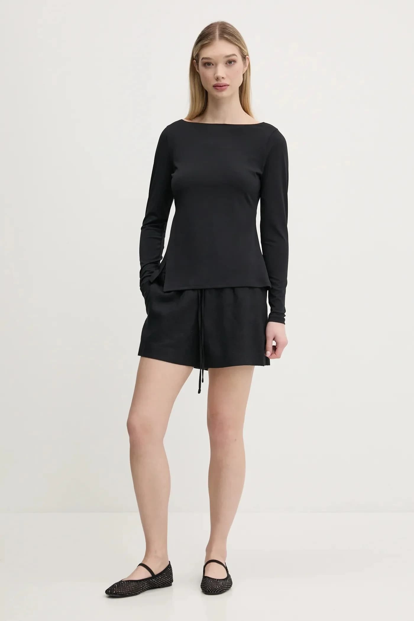 Льняные шорты - фото 2