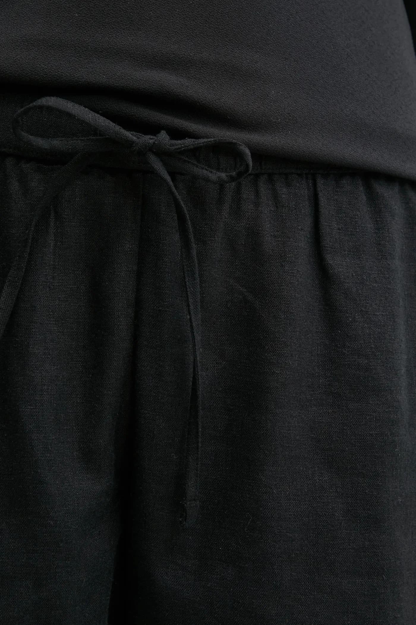 Льняные шорты - фото 4