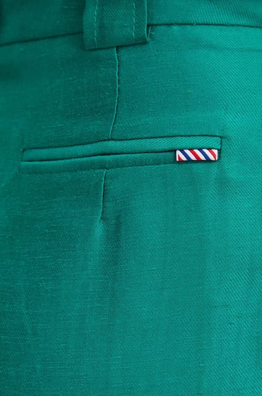 шорты SAVOUREUX из смесового льна - фото 4