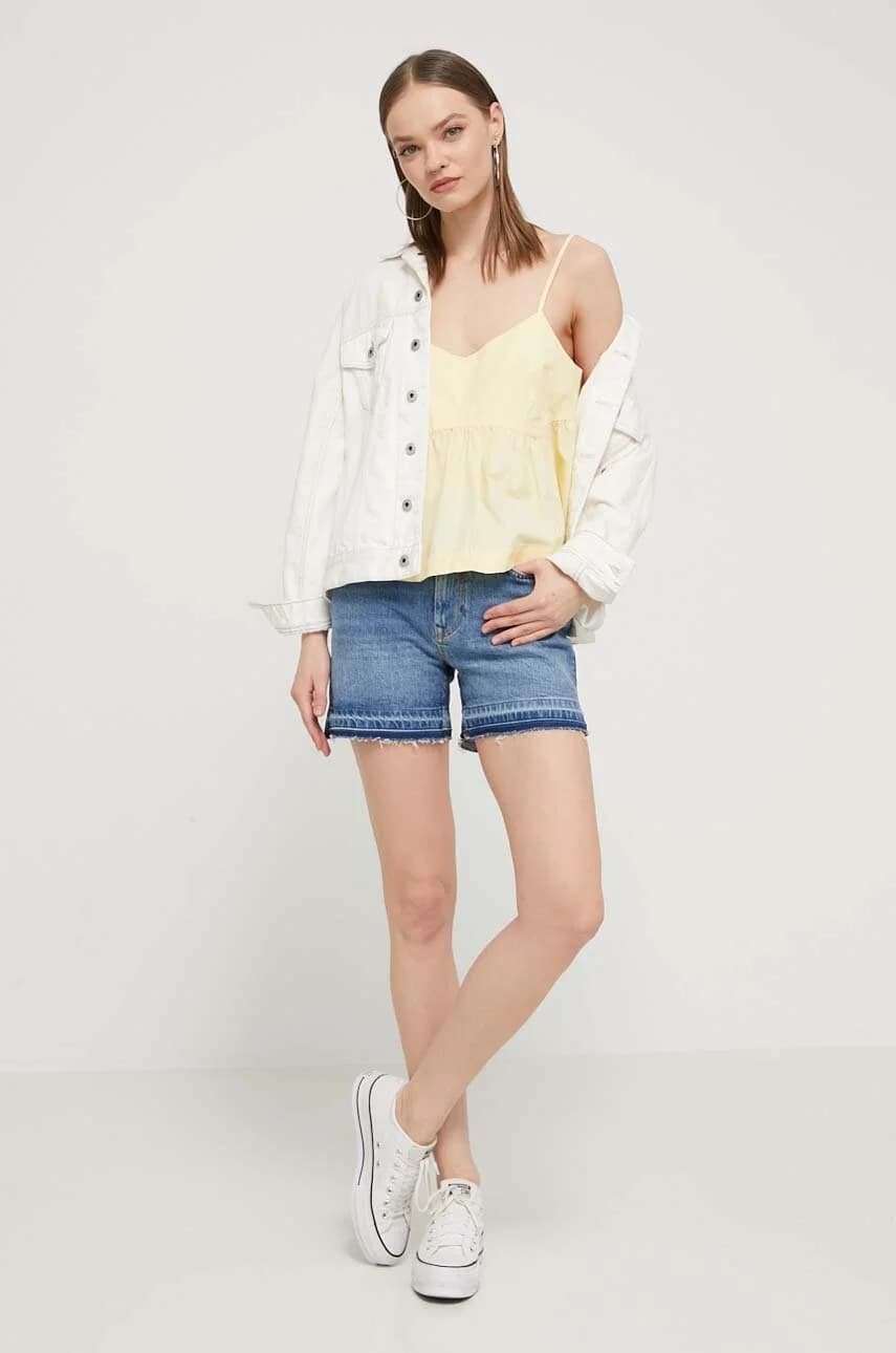 Джинсовые шорты - фото 2