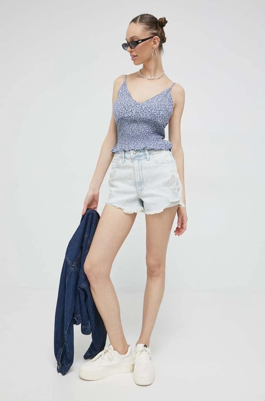 Джинсовые шорты - фото 2