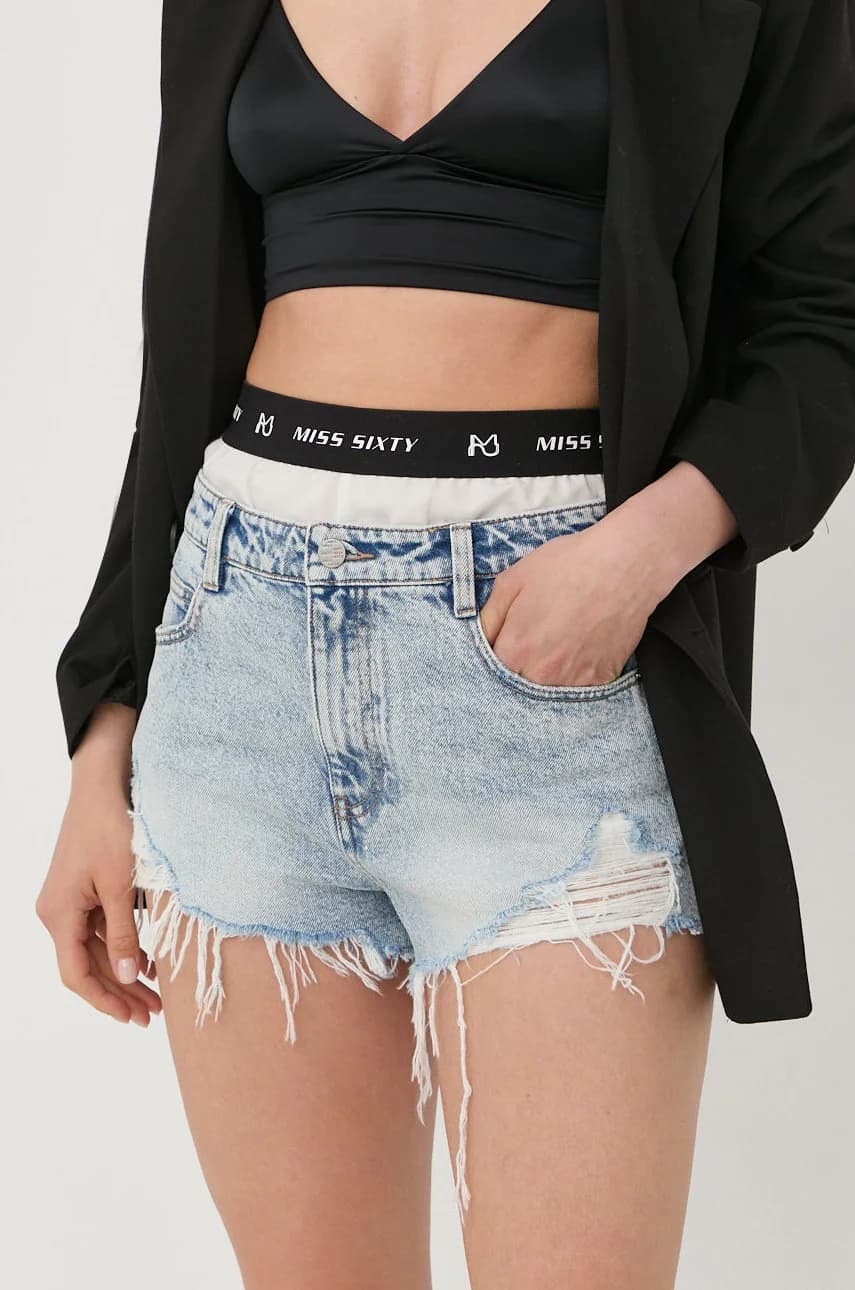 Джинсовые шорты - фото 3