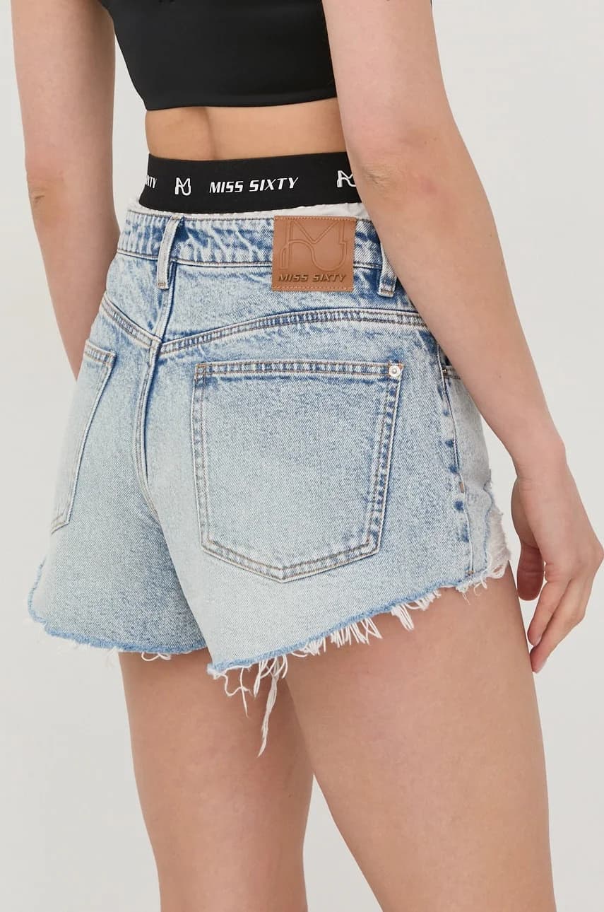 Джинсовые шорты - фото 4