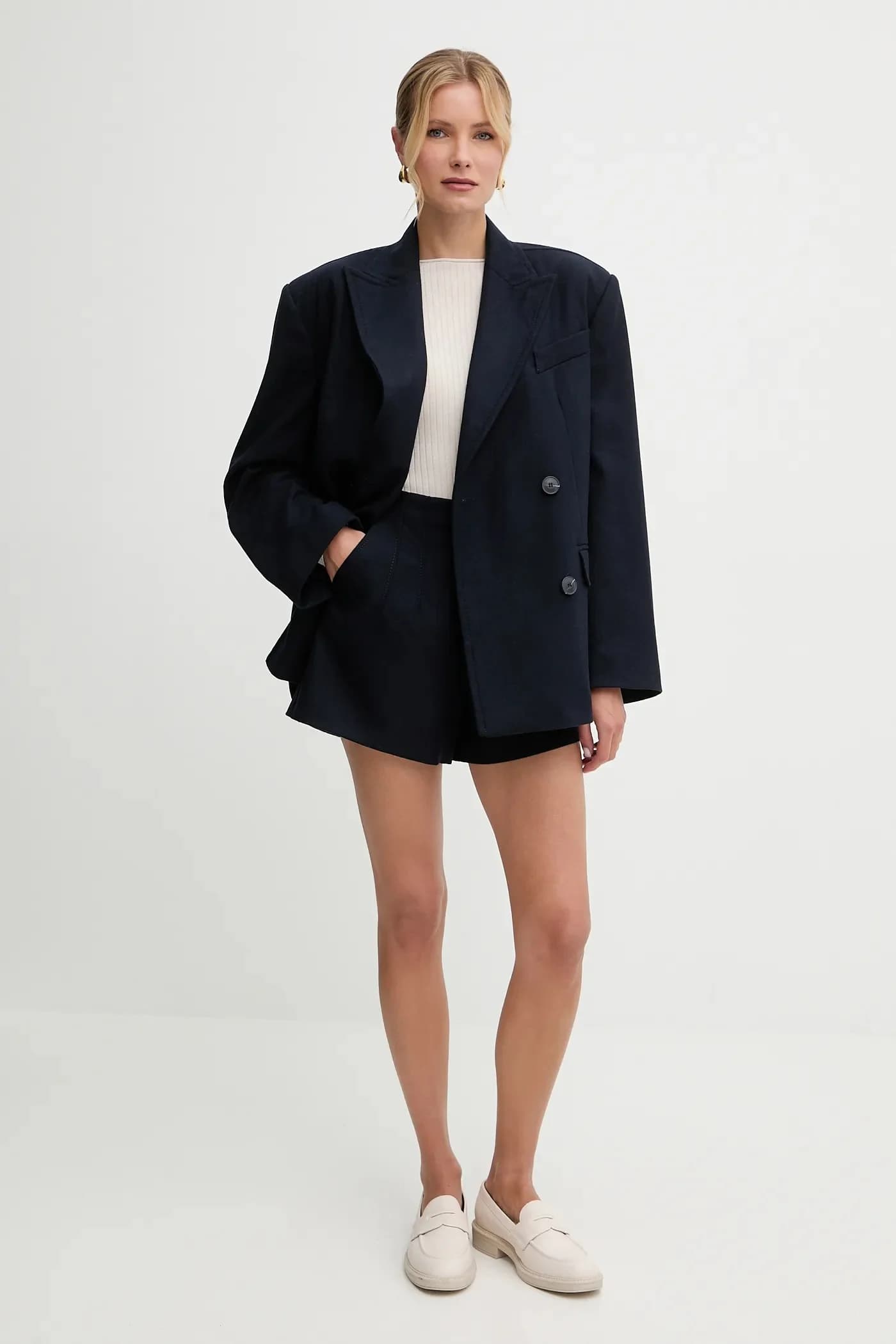 Шорты из шерсти - фото 2